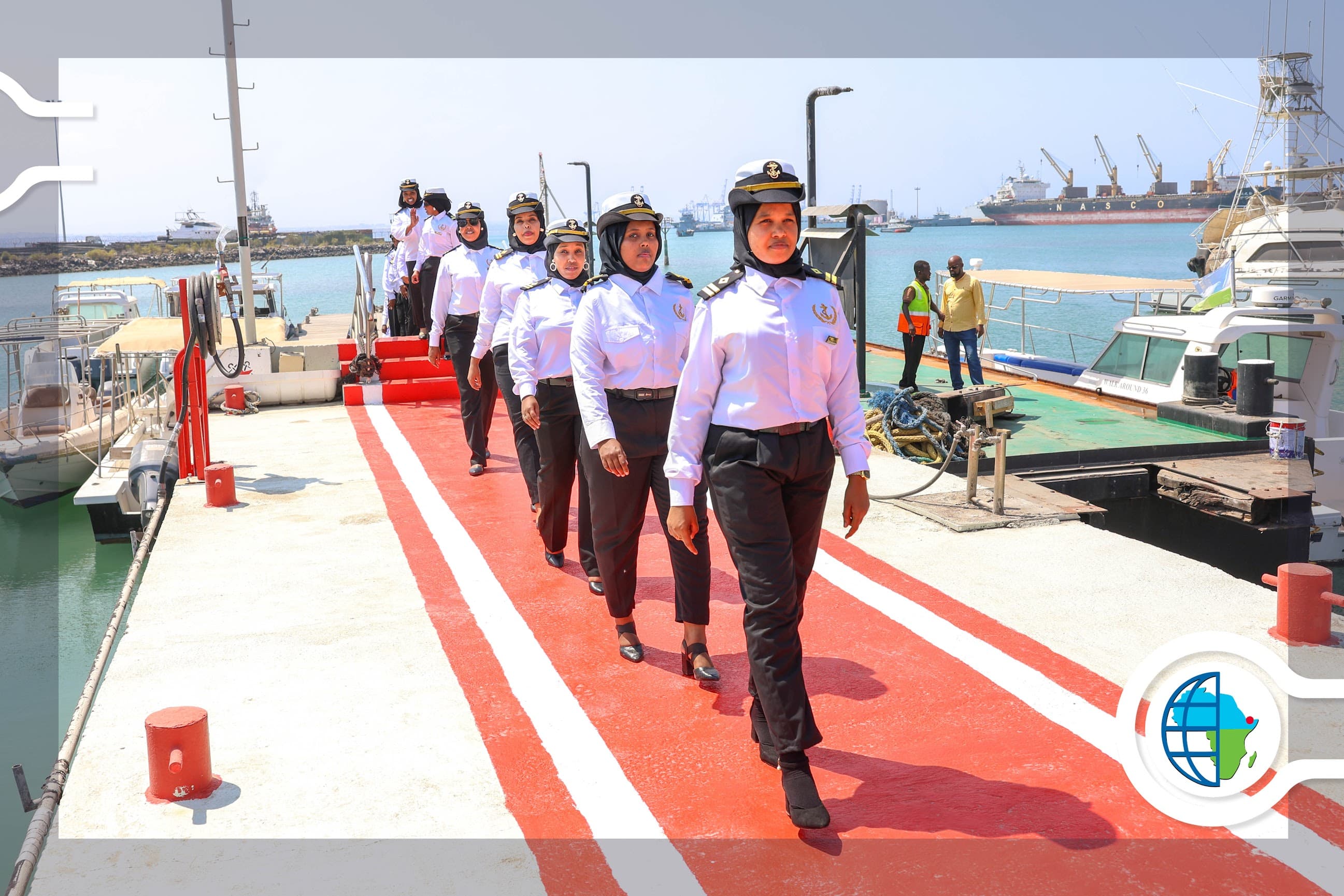 Jabuuti oo shaqa gelisay haweenkii ugu horreyey ee  saraakiil badeed ah