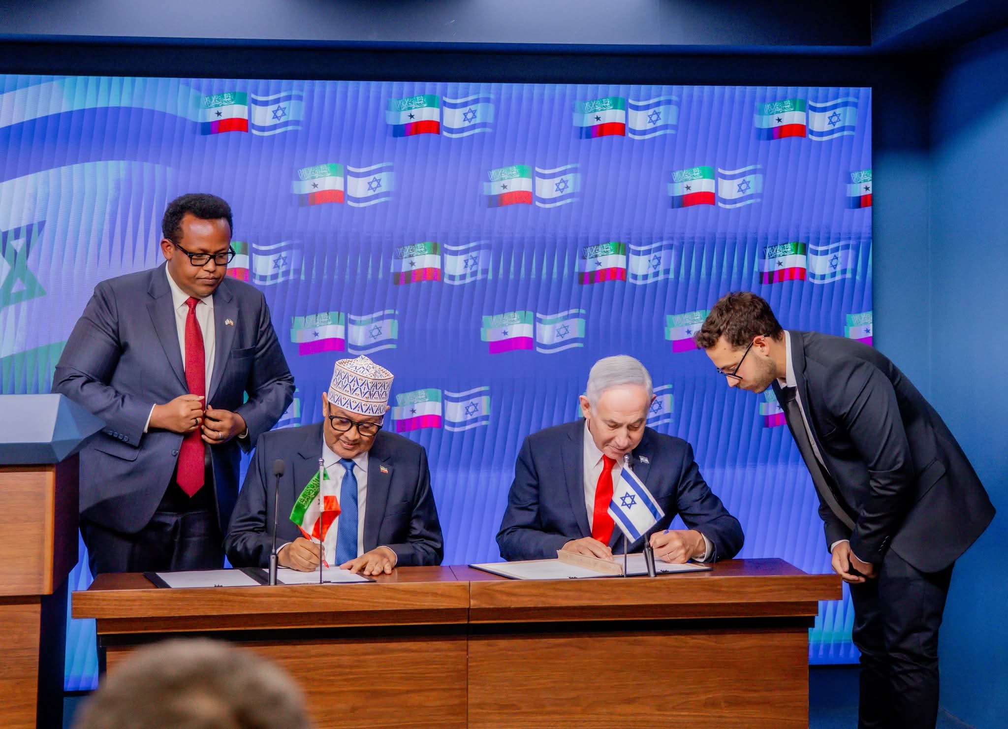 Somaliland oo sheegtay inay Israel la saxiixatay Baaq Iskaashi Istaraatiiji ah