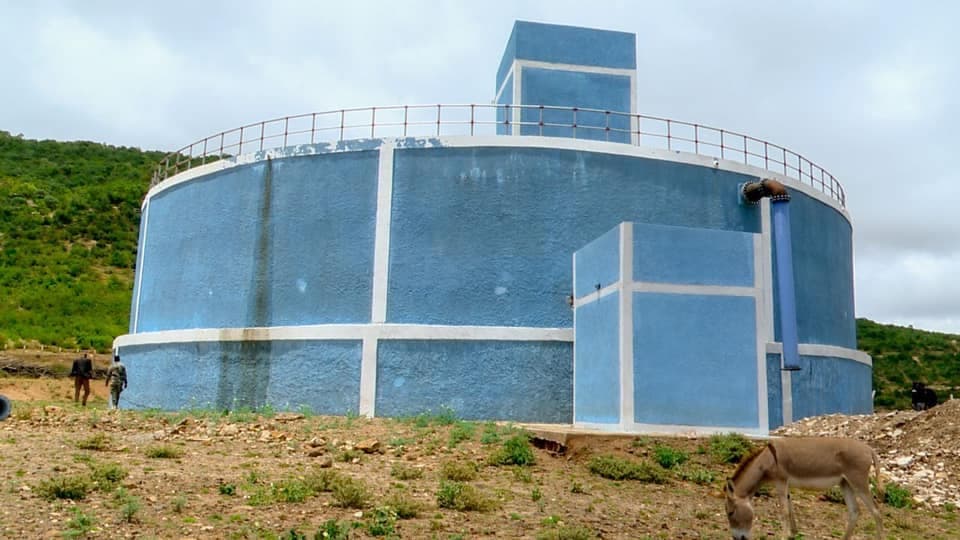 Mashruuca biya gelinta Jig-jiga oo maraya meel gabo gabo ah