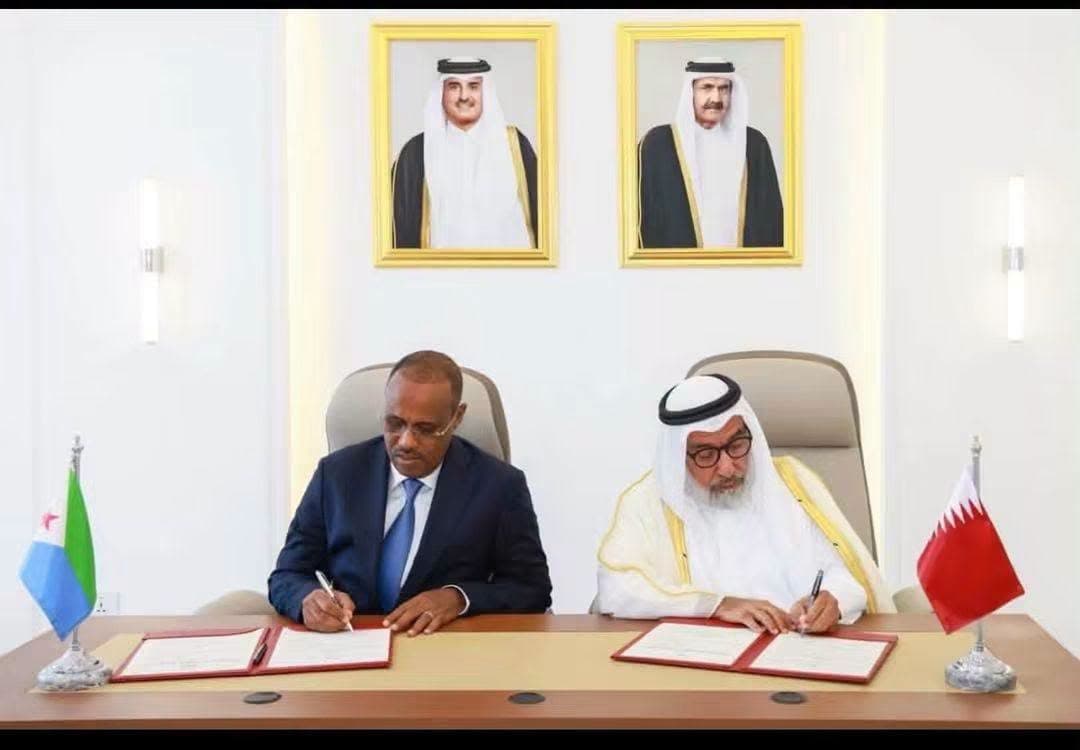 Jabuuti iyo Qatar oo kala saxiixday heshiis lagu xoojinayo iskaashiga Awqaafta iyo Arrimaha Islaamka