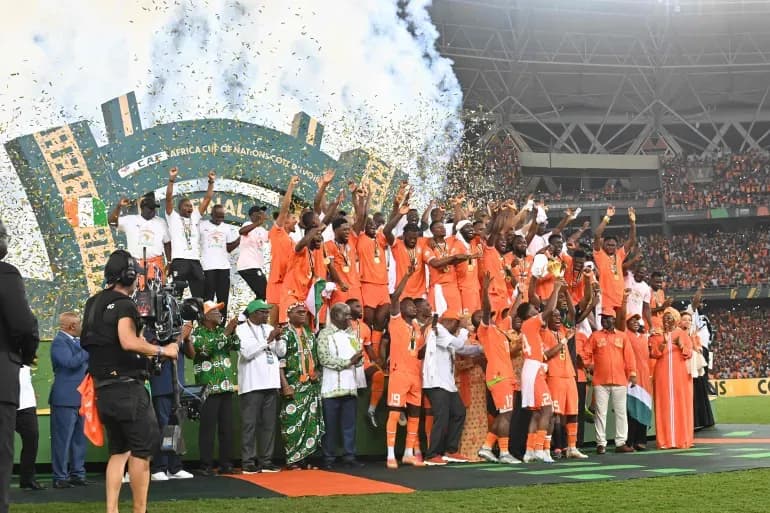 Sawiro: Dabaal degga xulka Ivory Coast ee Koobka Afrika