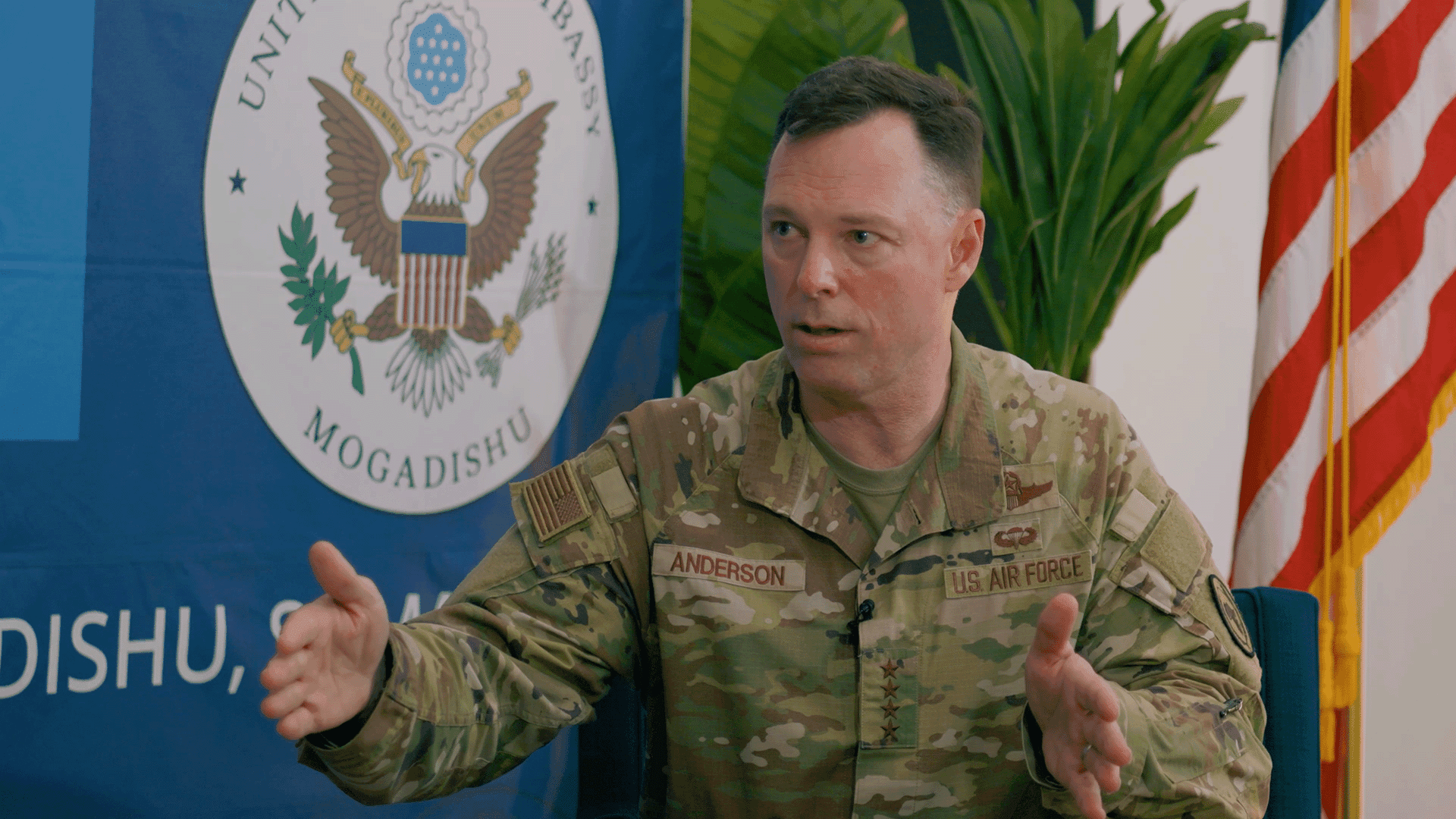 Taliyaha AFRICOM: Khilaafaadka siyaasadeed wuxuu wiiqi karaa sii socoshada taageerada Mareykanka ee Soomaaliya