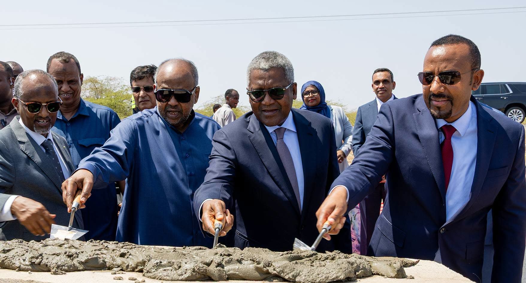 Jabuuti iyo Itoobiya oo dhagax-dhigay mashruuc Dhuumo Shidaal oo 120 KM ah