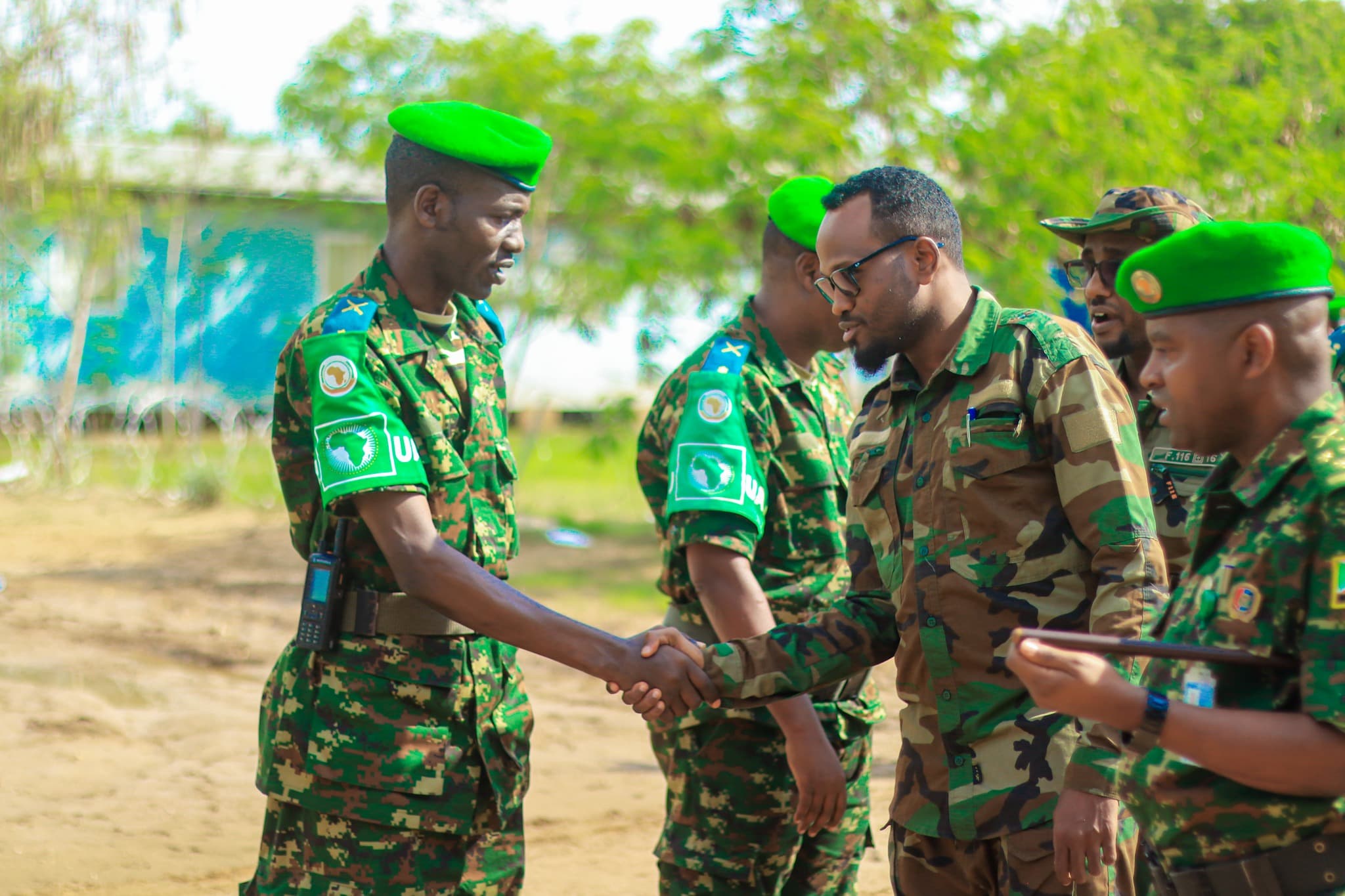 Wasiirka amniga Hirshabeelle oo la kulmay saraakiisha ATMIS ee Jowhar