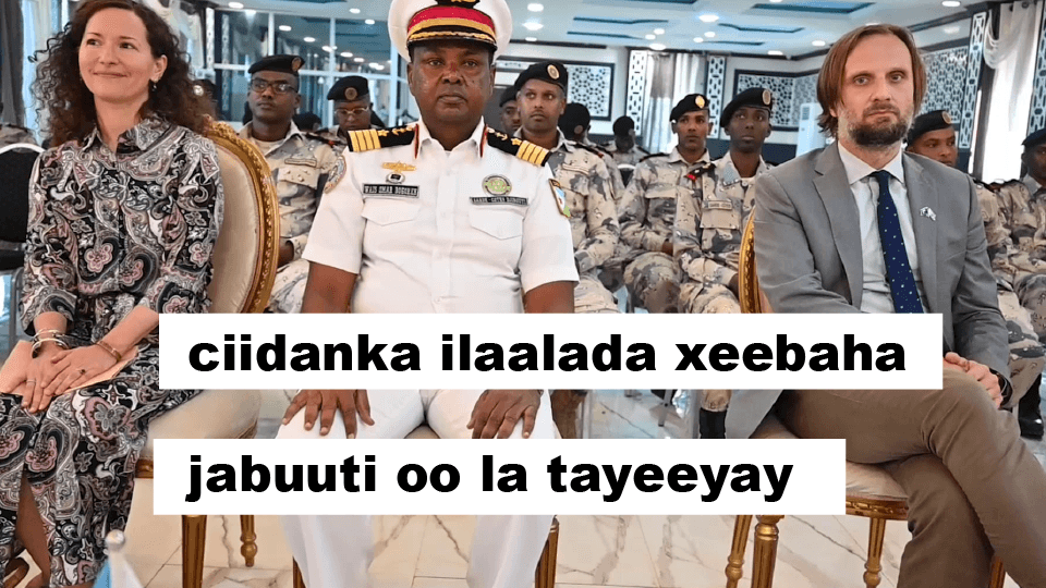 Ciidanka Ilaalada Xeebaha Jabuuti oo La Siiyay Qalab Casri ah