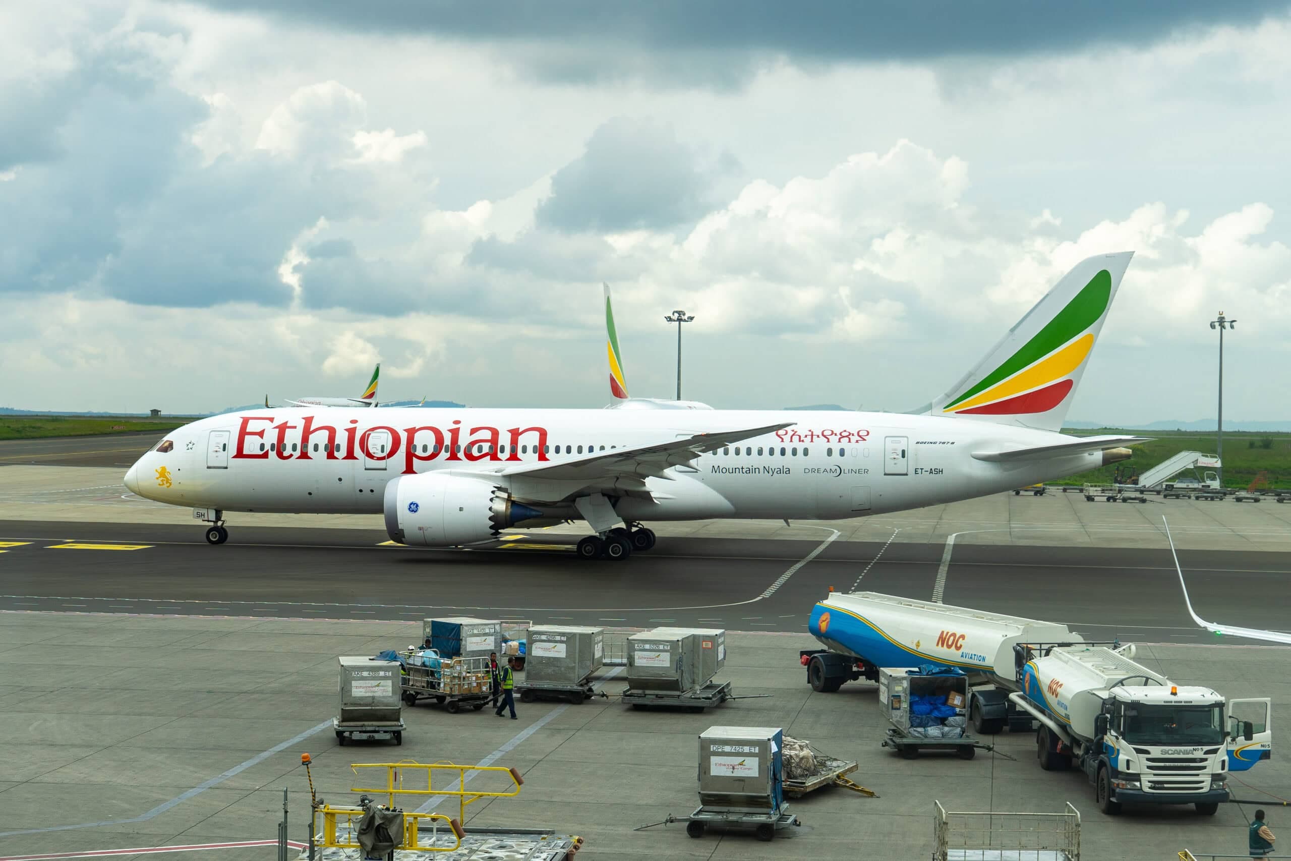 Ethiopian Airlines oo hakisay duullimaadyada Bariga Dhexe