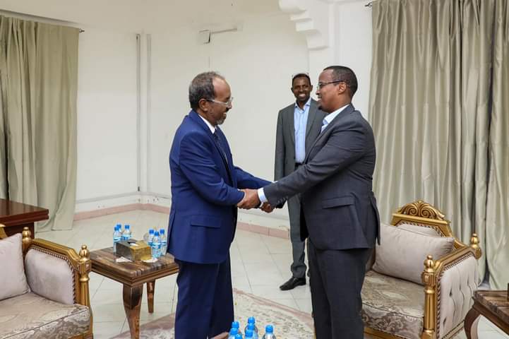 Xasan Sheekh iyo Guudlaawe oo ku heshiiyay qorshaha hoggaanka Hirshabeelle