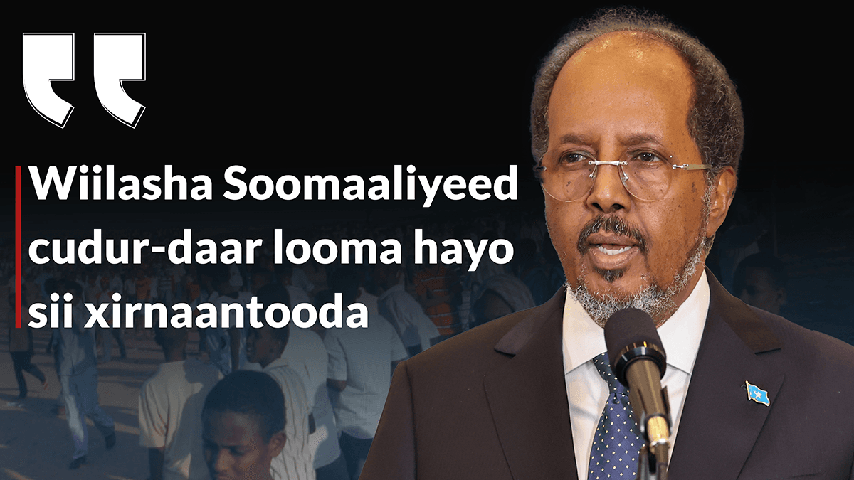 Madaxweyne Xasan: “Xirnaanta Dhalinyarada Soomaaliyeed Cudur-daar Ma Laha”