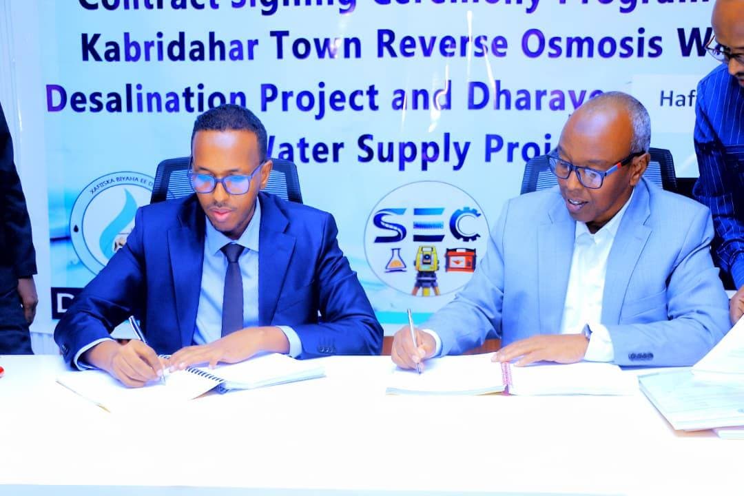 Dowlad Deegaanka oo in ka badan $12 milyan ku maalgelinaysa mashaariic biyo