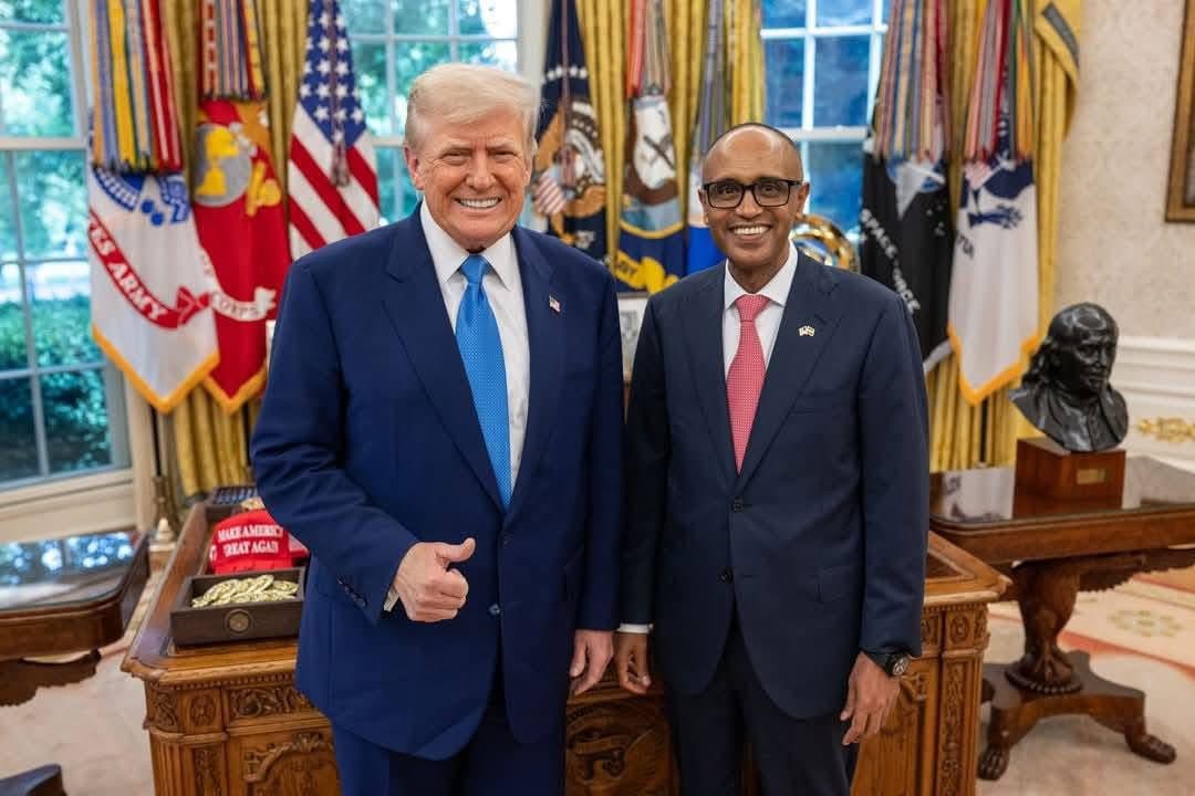 Safiirka Itoobiya ee Mareykanka oo markii ugu horeysay la kulmay Trump