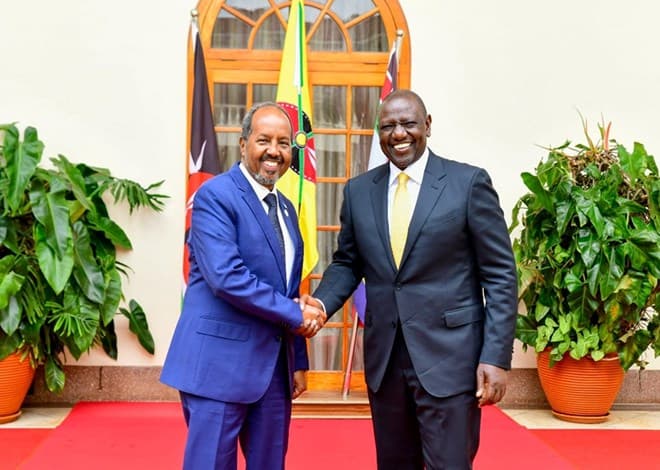 Kenya iyo Soomaaliya oo ka wada hadlay nabadda iyo horumarka gobolka