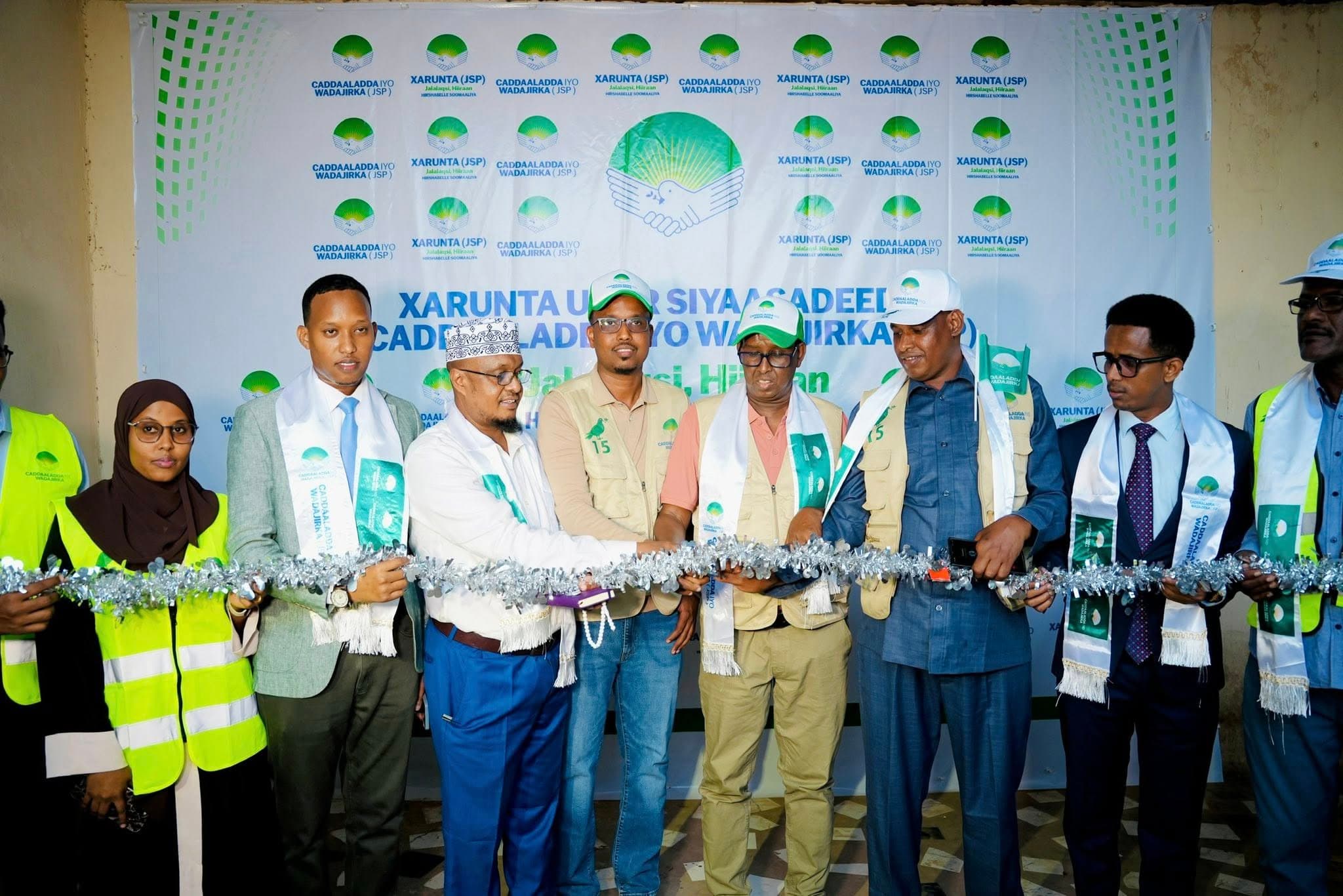 Xisbiga talada haya ee JSP oo xarun ka furtay Jalalaqsi