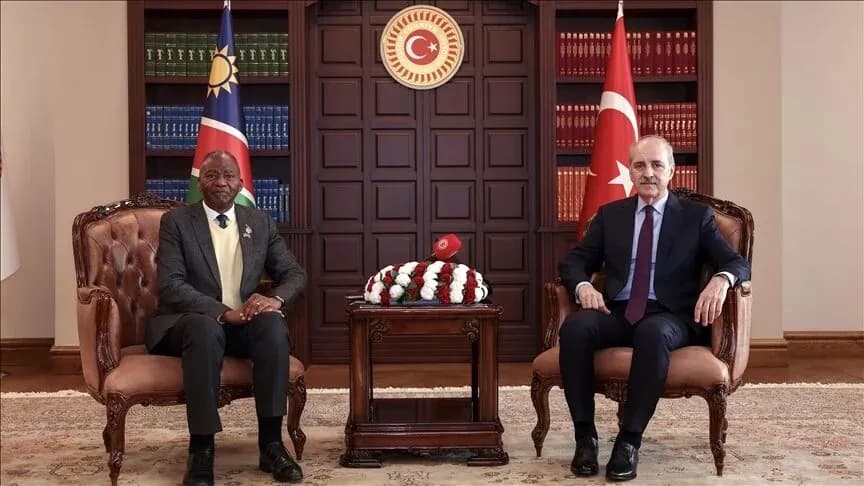 Turkiga iyo Namibia oo iska kaashanaya  hab-maamuuska Baarlamaanka