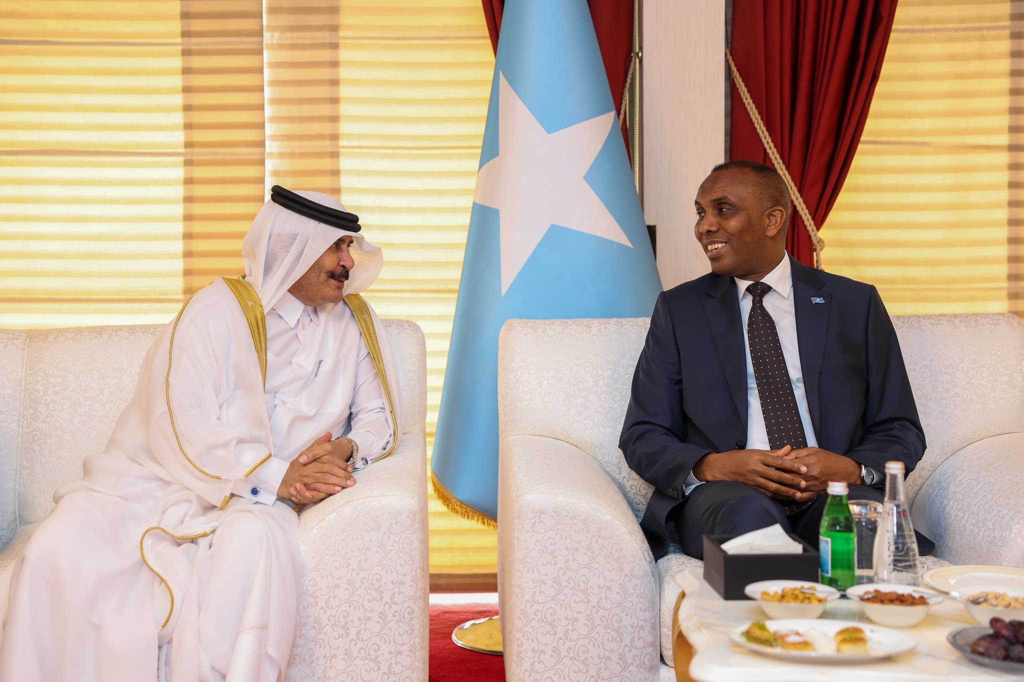 Ra’iisul Wasaare Xamsa oo ganacsatada Qatar kala hadlay maalgashiga Soomaaliya