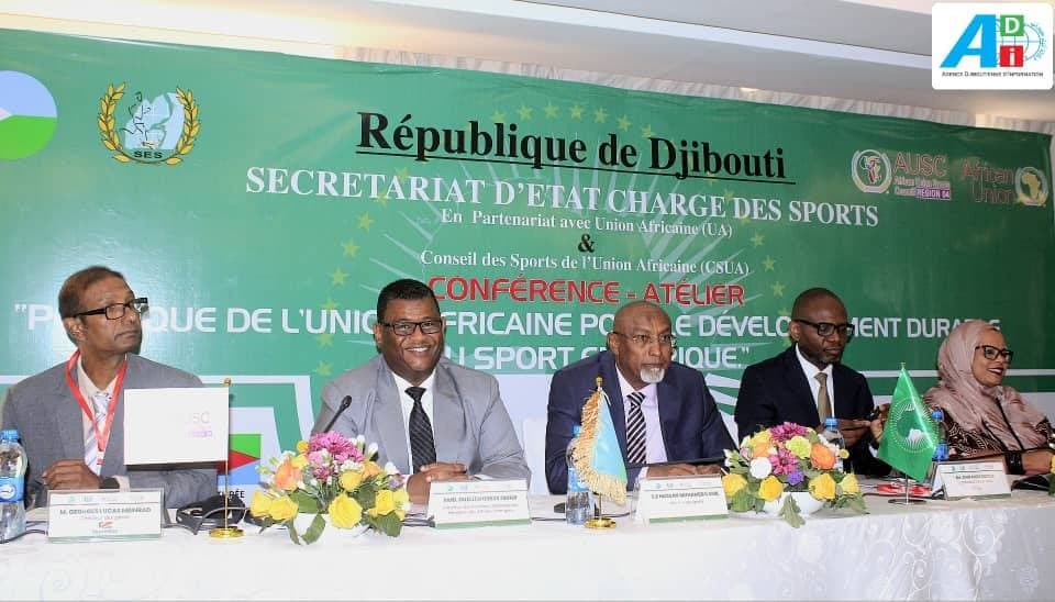 Jabuuti oo martigelisay Shirka Horumarinta Maamulka Ciyaaraha ee Midowga Afrika