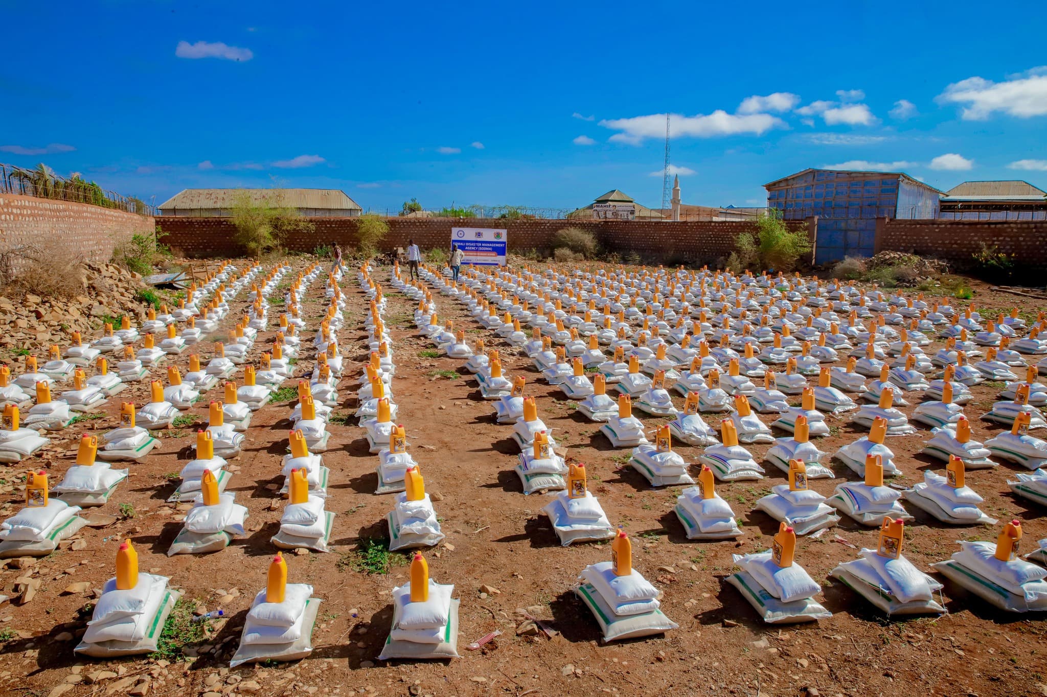 Baydhabo.. SODMA oo gargaar raashin ah u qaybisay qoysas danyar ah