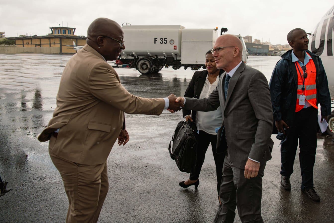 James Swan oo soo gaaray magaalada Muqdisho