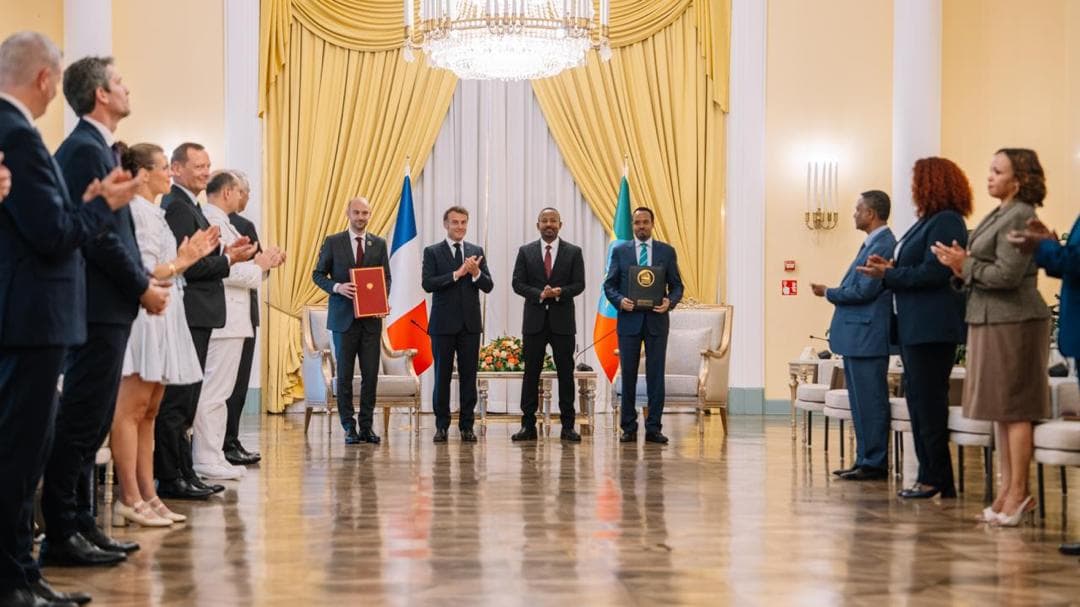 Itoobiya iyo Faransiiska oo kala saxiixday heshiisyo tamarta iyo Dijitaaleynta ah oo dhan $62 Milyan