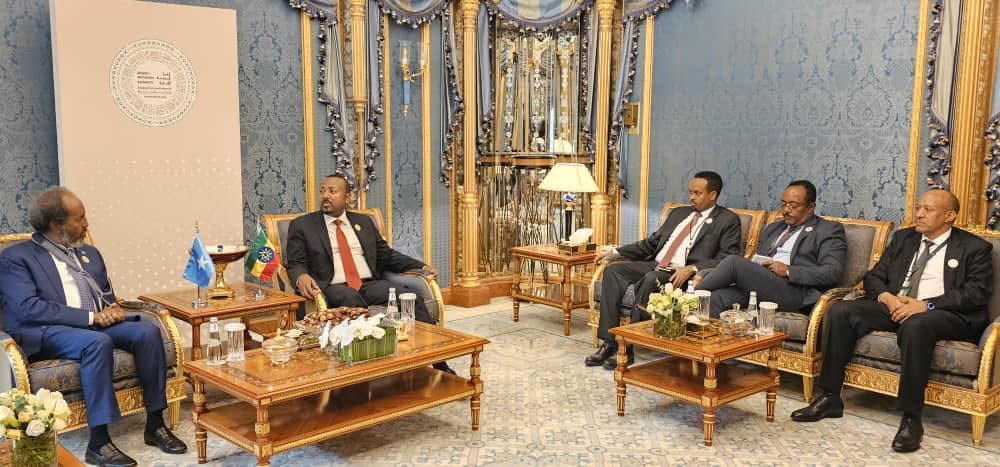 Xassan iyo Abiy oo Ankara ku kulmaya