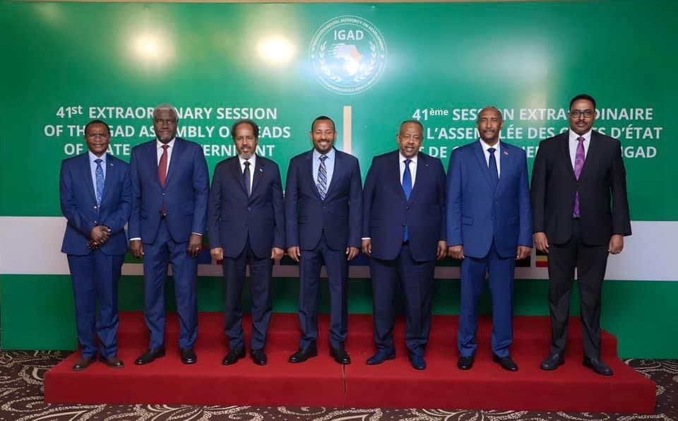 Ururka IGAD oo ku baaqay in Suudaan laga hirgeliyo xabbad joojin deg-deg ah