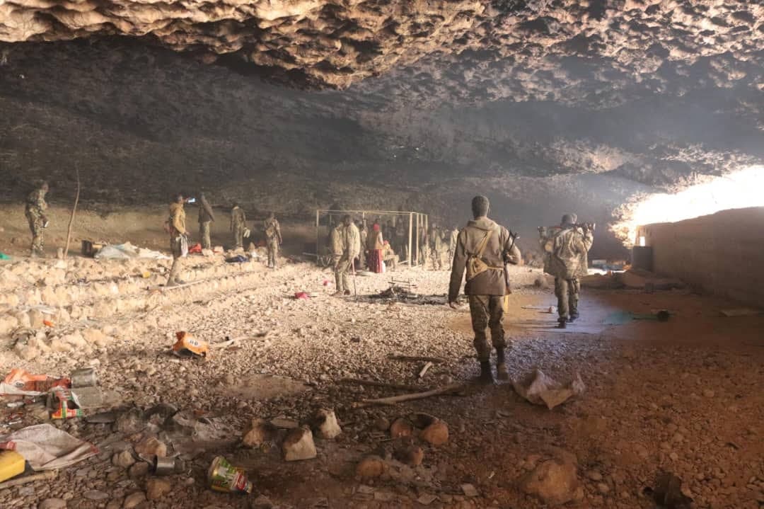 Ciidamada Puntland oo qabsaday xarun Daacish daganeyd