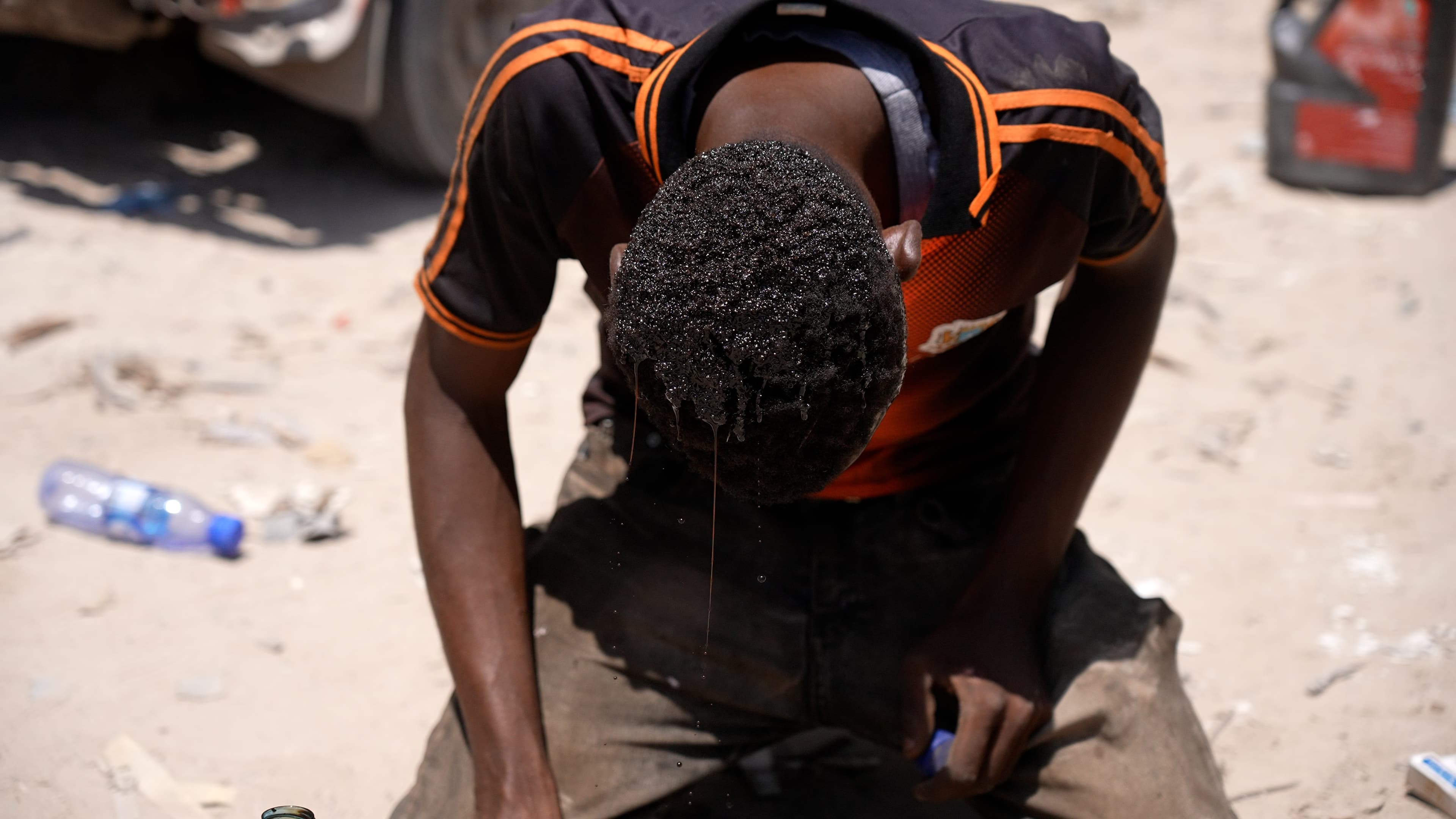 Daa'uud  Saalax oo wajahaya Canaan kadhalatay kadib markii uu kasoo daahay  Tababarka Shaqada.