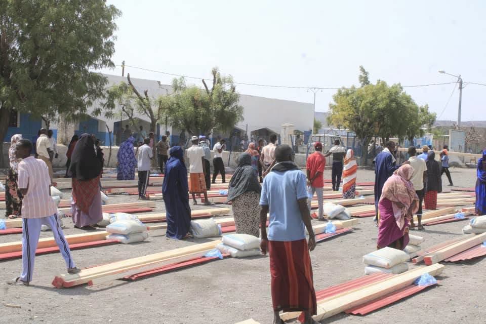 Jabuuti oo gargaar dib-u-dhis guryaha ah gaarsiisay 450 qoys oo ay saameeyeen dabaylo xooggan