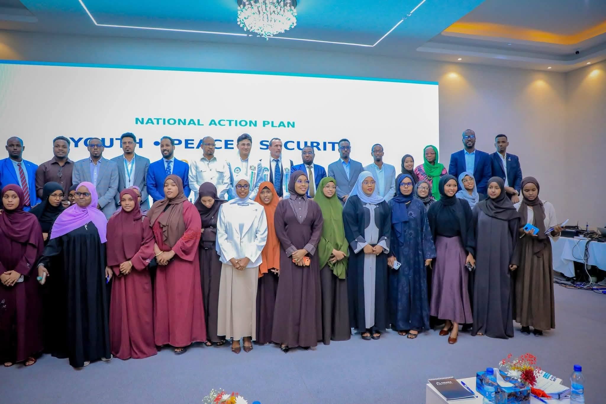 Soomaaliya oo Daahfurtay Qorshaha Qaran ee Dhallinyarada, Nabadda iyo Amniga 2026–2030