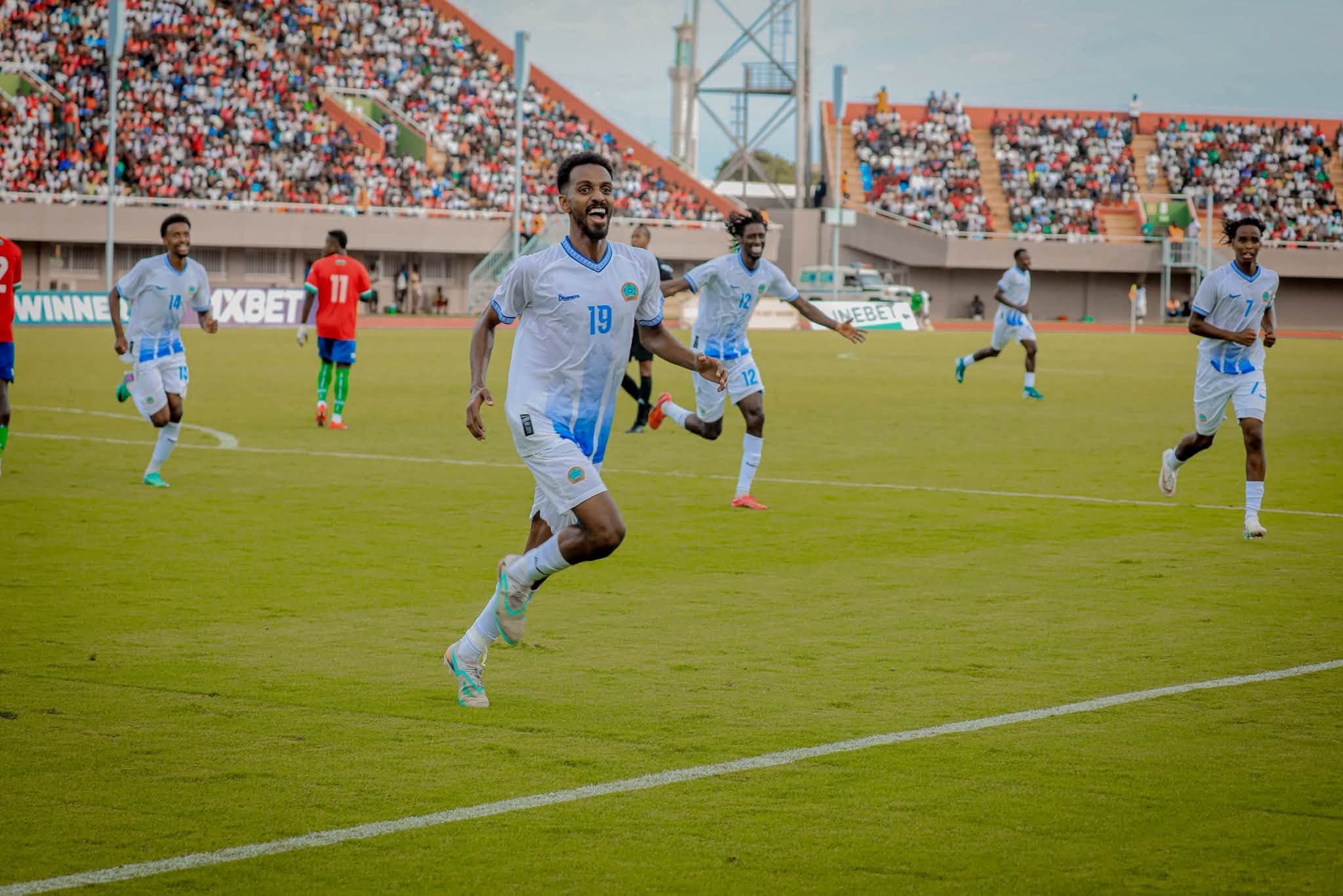 Soomaaliya oo guul darro la kulantay kulanka furitaanka isreeb-reebka AFCON 2027