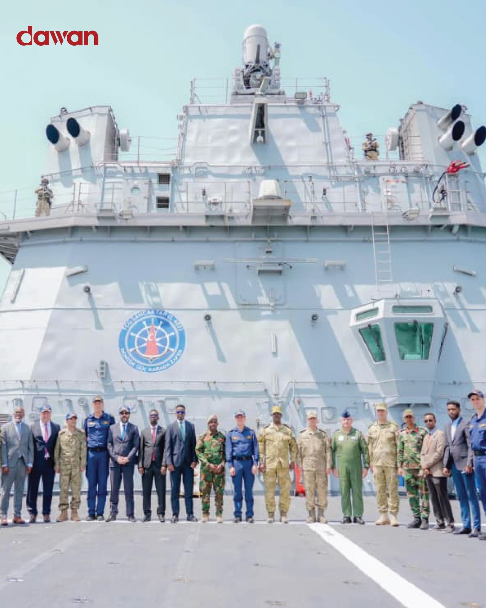 Markab dagaal oo Turki ah oo soo gaaray Muqdisho