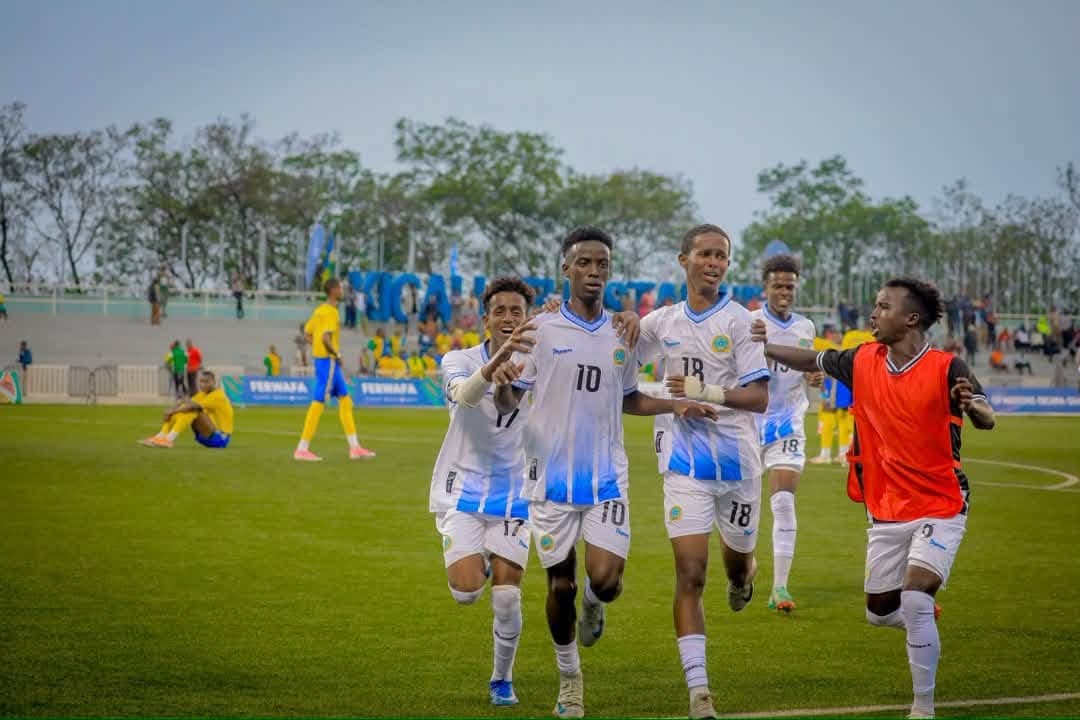  Soomaaliya oo garaacday Rwanda, una soo baxday Koobka Qaramada Afrika ee U-17