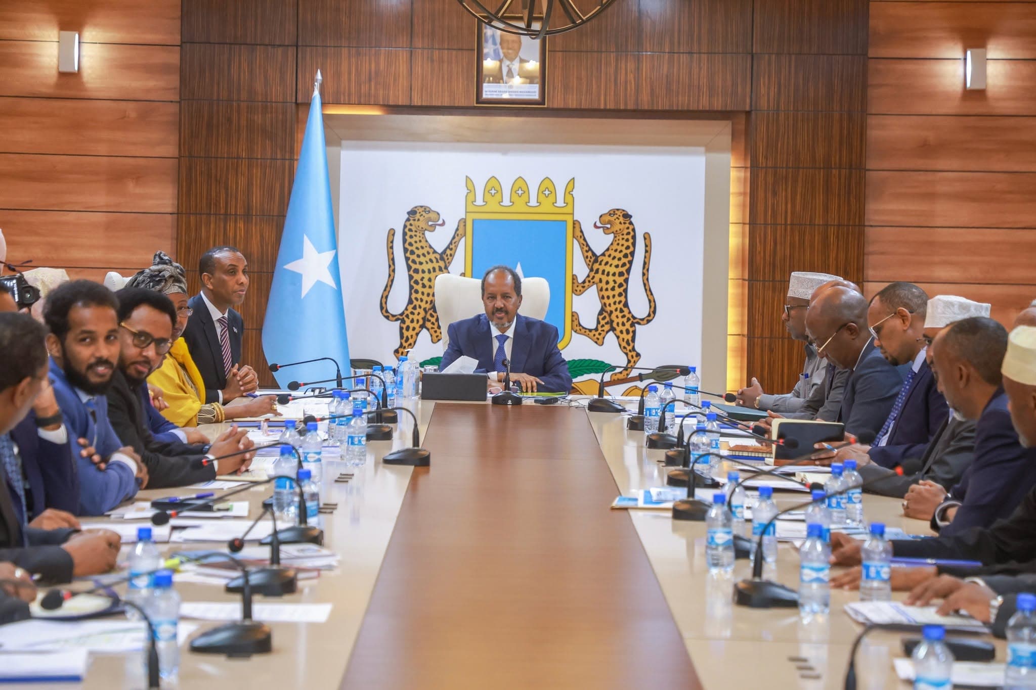 Madaxweyne Xasan iyo Golaha wasiirada