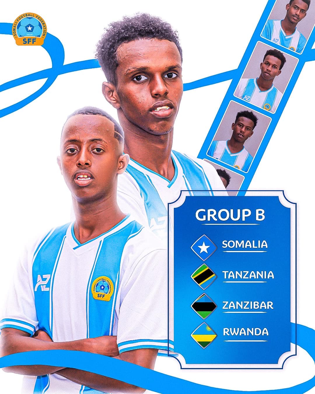 Jadwalka kulamada Soomaaliya ee tartanka Cecafa U-15