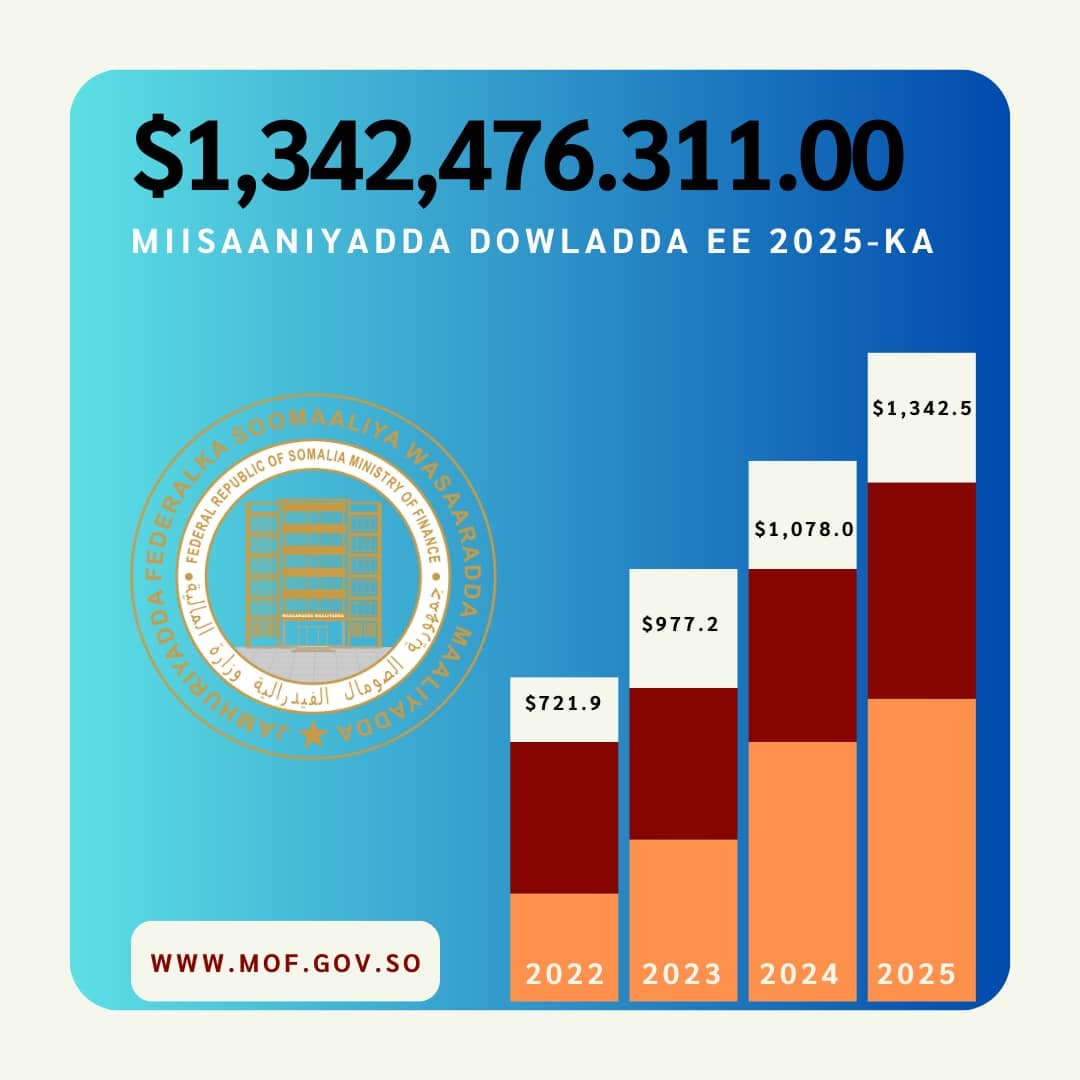 10 arrin oo ay tahay inaad ka ogaato miisaaniyadda Soomaaliya ee 2025