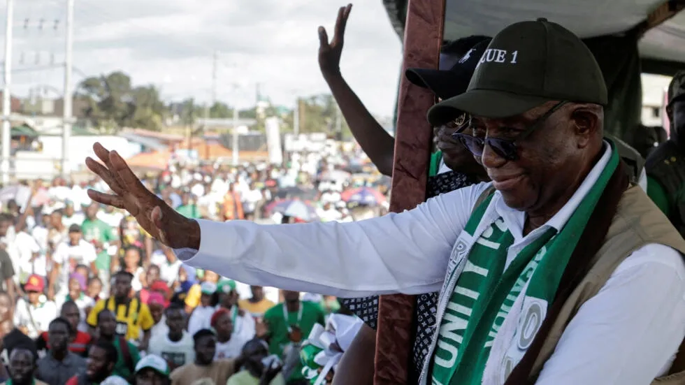 Liberia: George Weah oo qirtay in doorashadii looga adkaaday