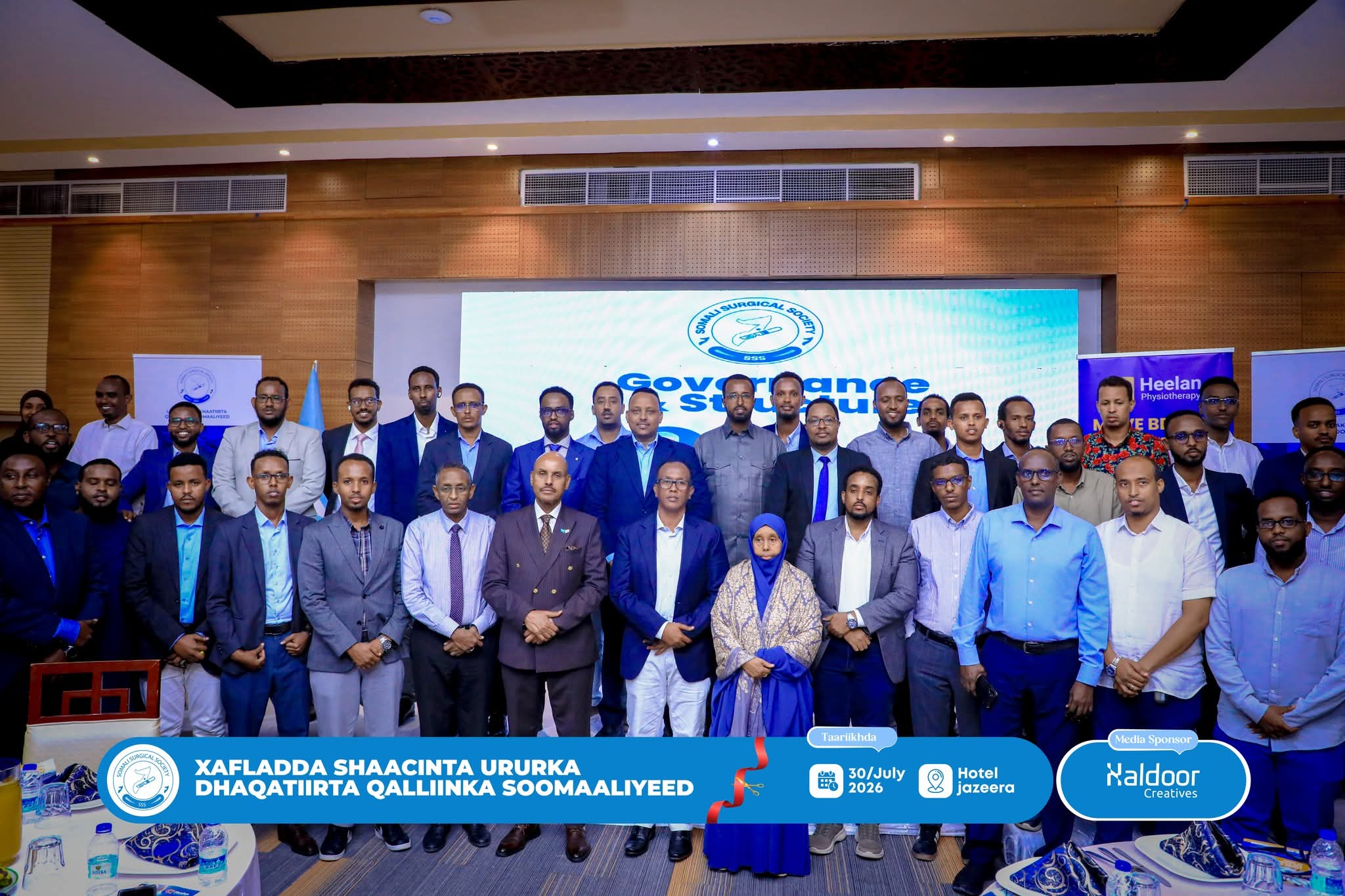 Soomaaliya oo yeelatay urur mideynaya dhakhaatiirta qalliinka 