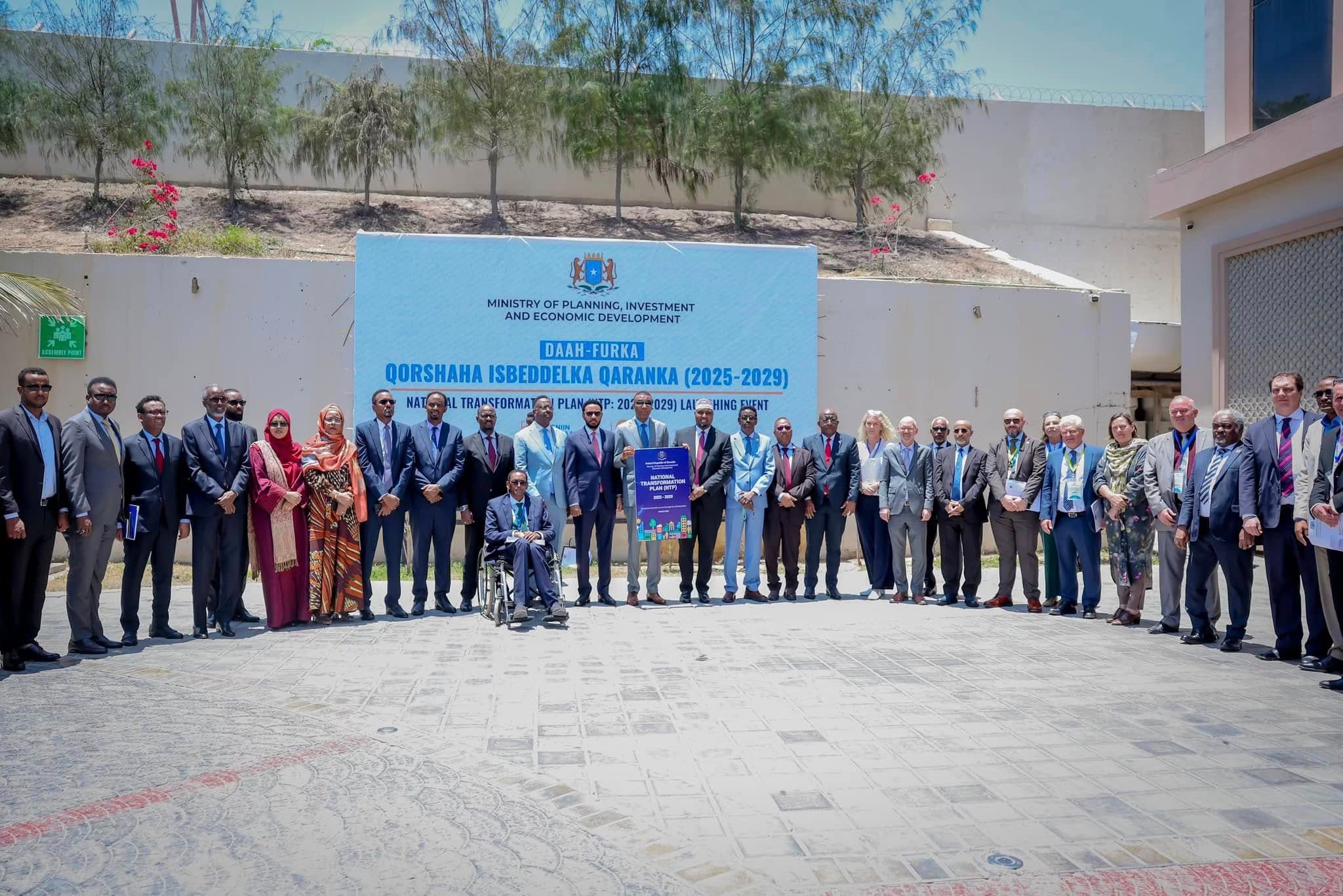 Soomaaliya oo Daah-Furtay Qorshaha Isbeddelka Qaranka (2025-2029)
