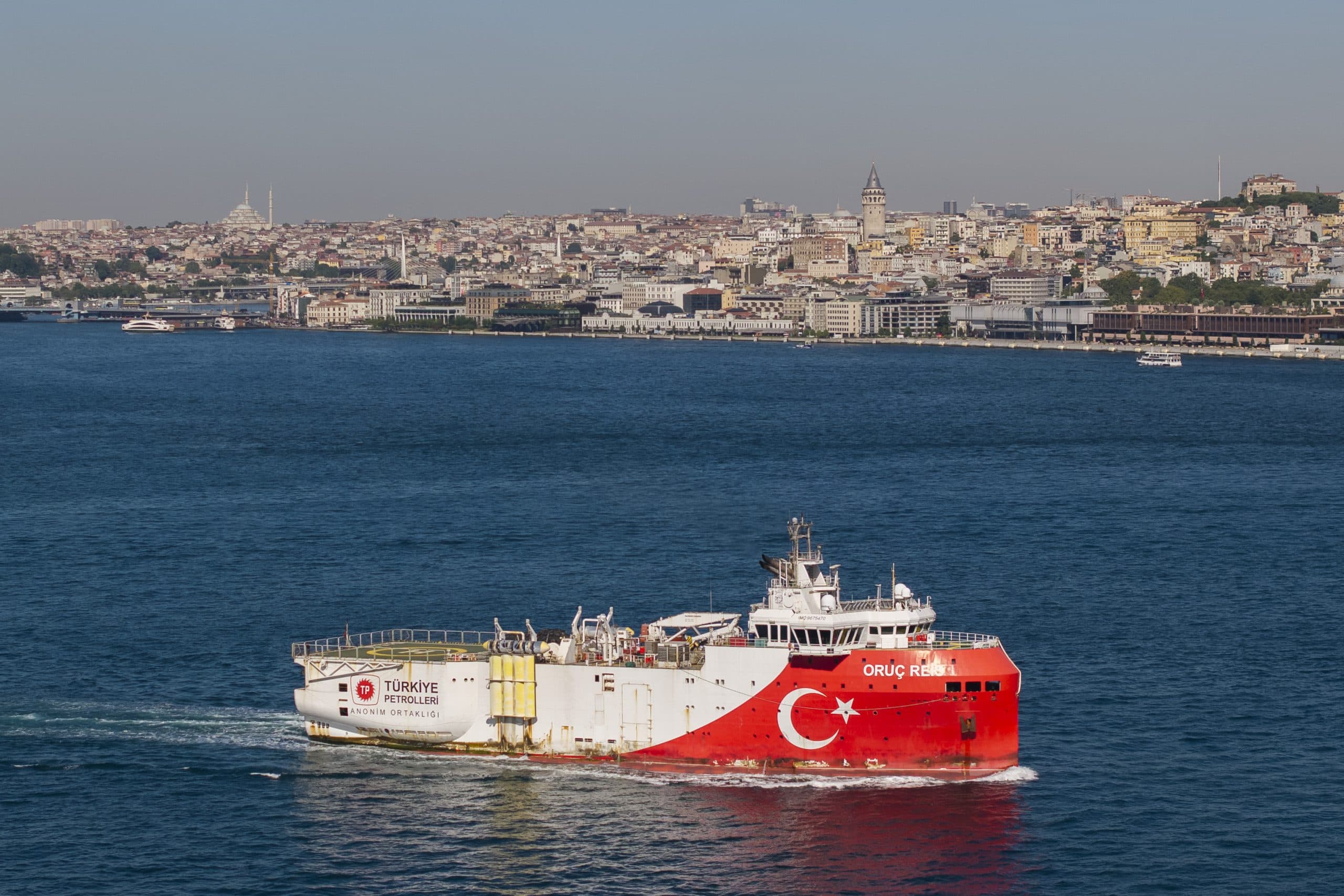 Markabka Oruç Reis oo ku laabtay Turkiga