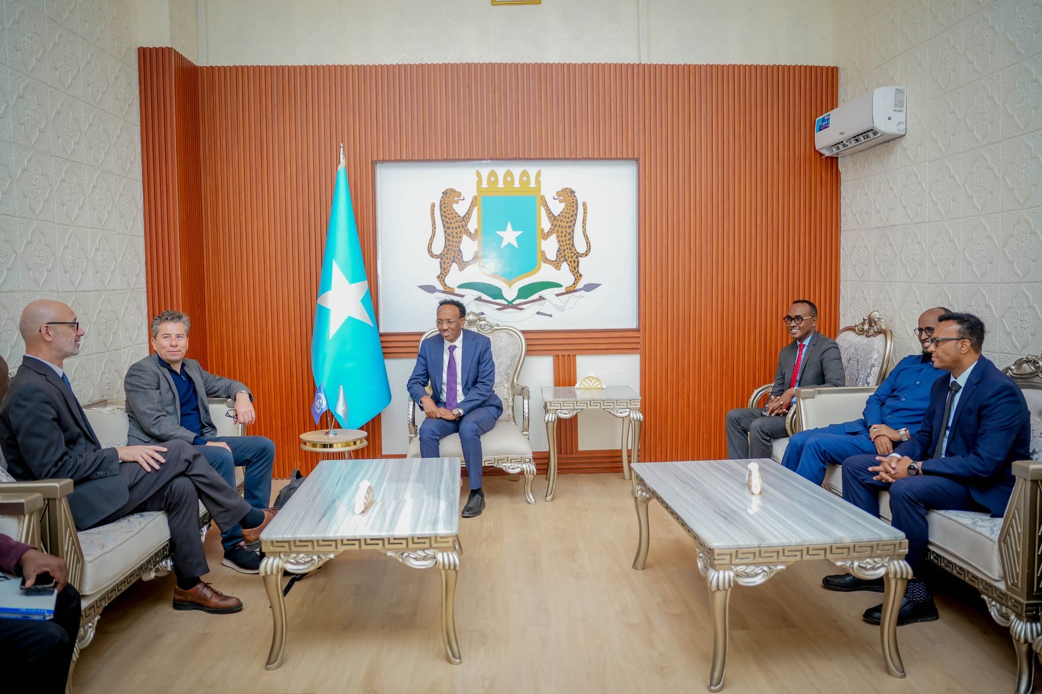 Madaxa gargaarka bini’aadantinimo ee Qaramada Midoobay oo soo gaaray Soomaaliya