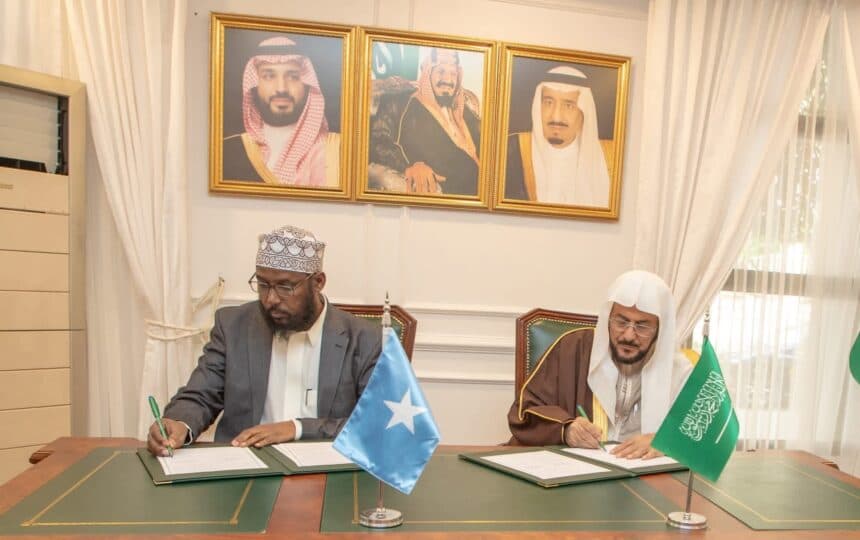 Soomaaliya iyo Sacuudiga oo heshiis ku gaarey horumarinta Imaamyada Masaajida