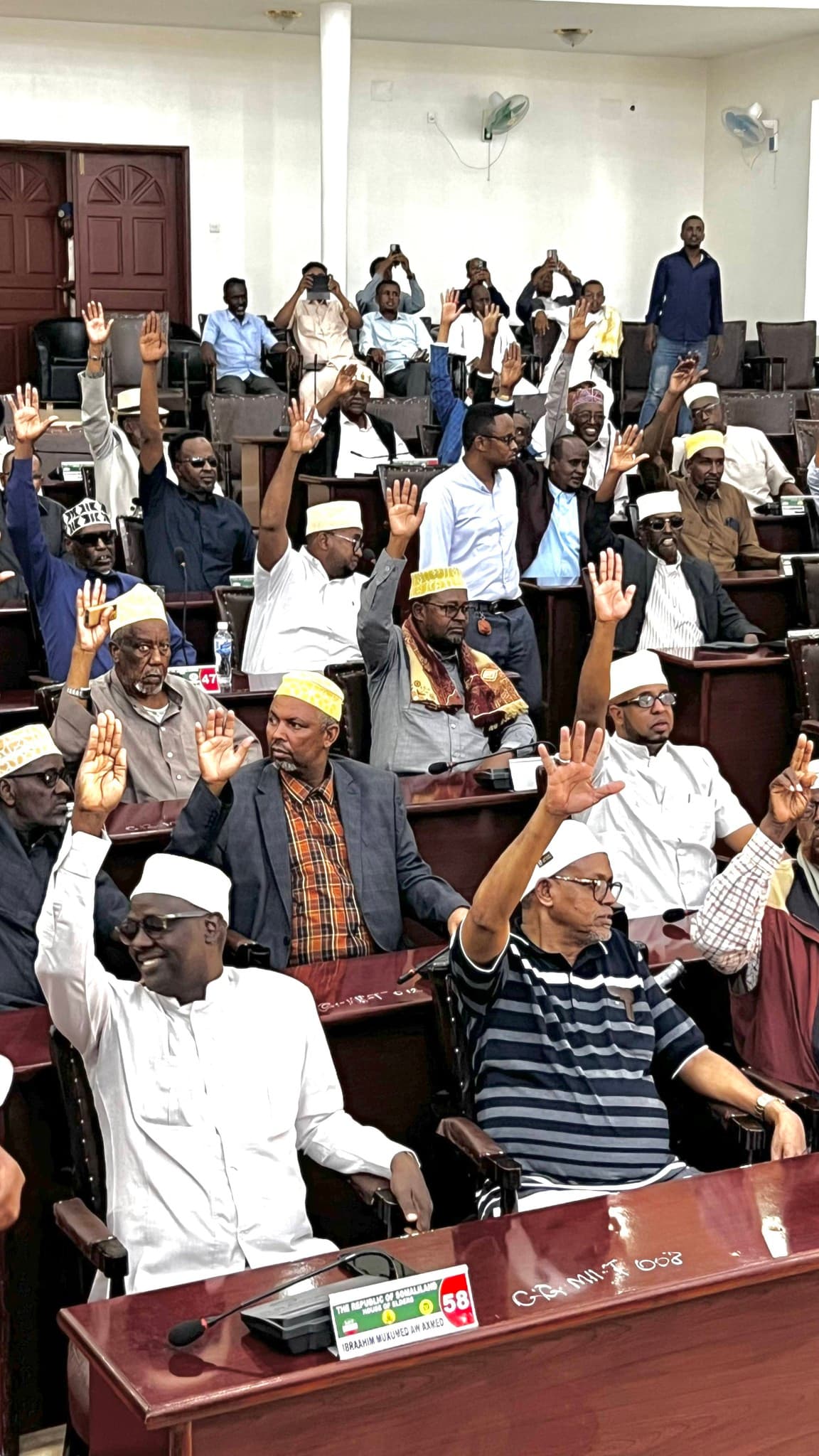 Golaha Wakiillada iyo Goleyaasha Deegaanka Somaliland oo helay mudda kordhin cusub