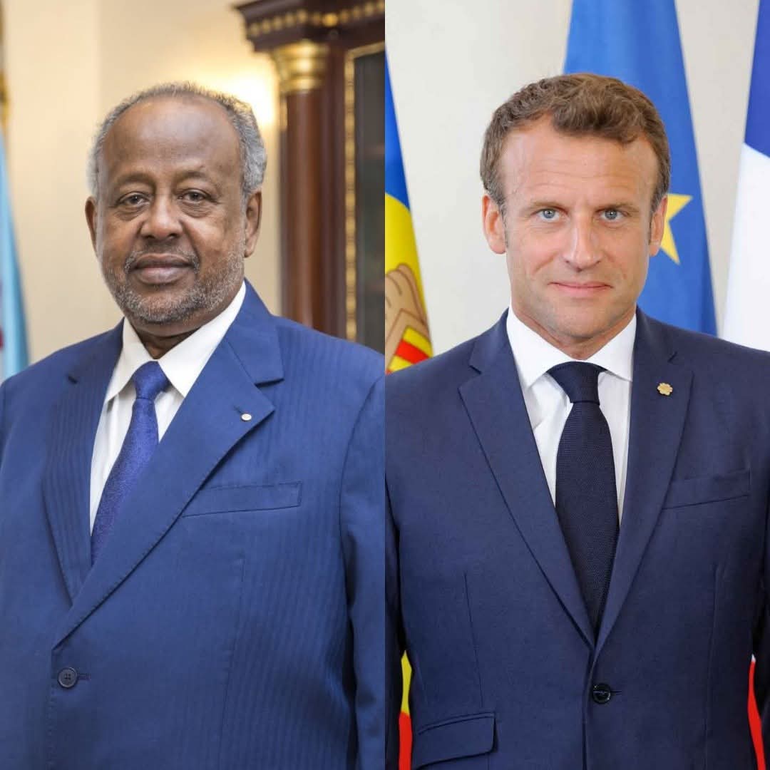 Macron oo hambalyo u diray Geelle kadib dib-u-doorashadiisa