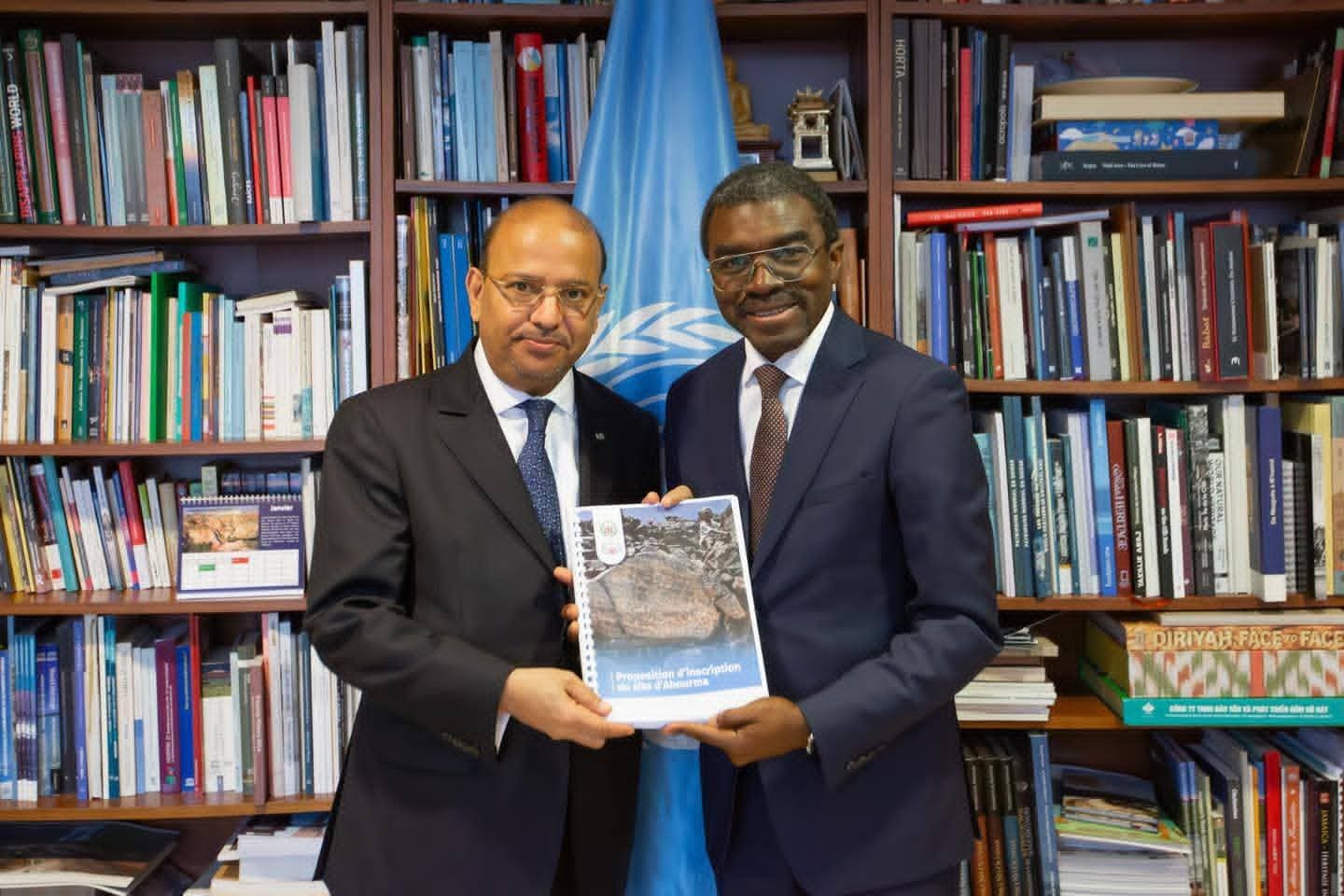 Jabuuti oo UNESCO u gudbisay Goobta Farshaxanka Dhagaxa Abourma