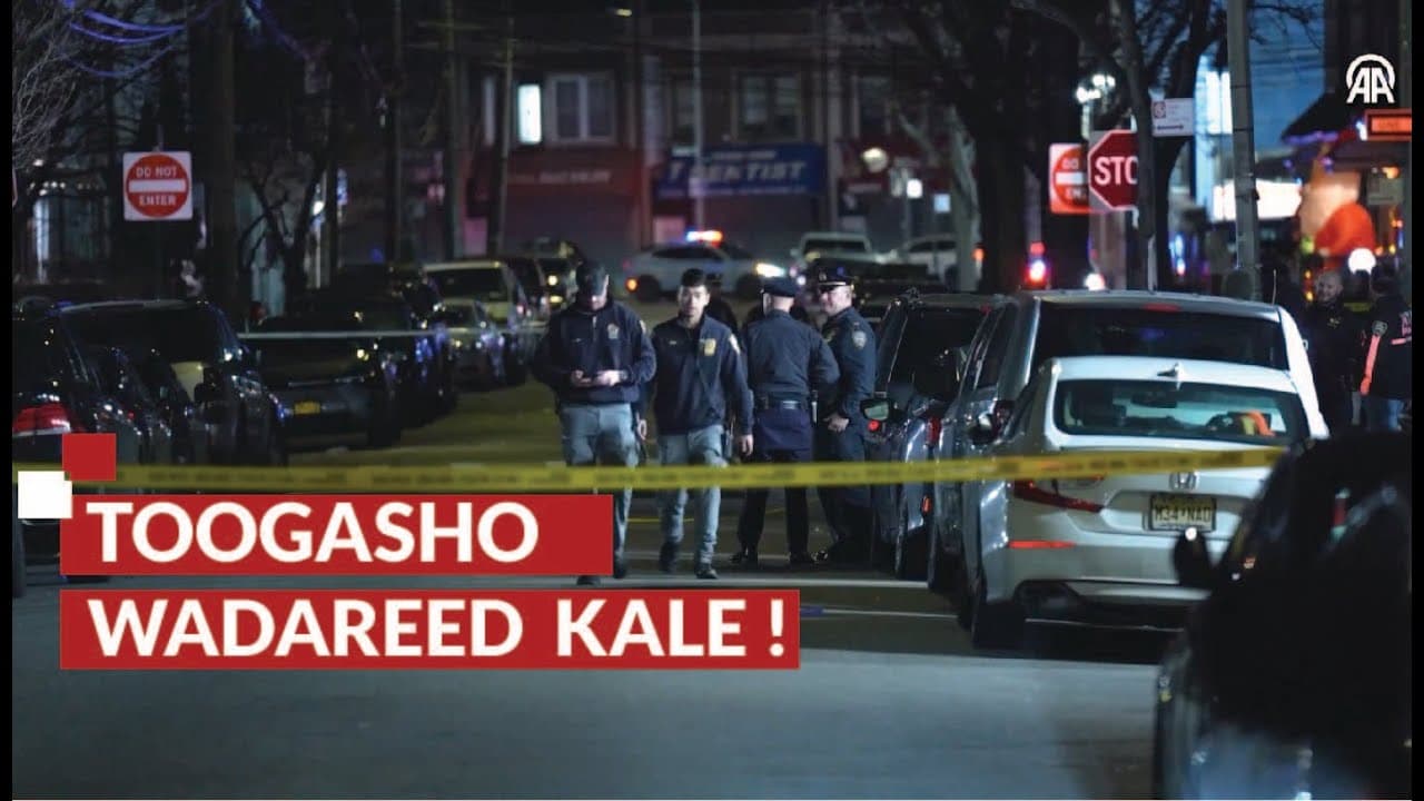 Dhallinyaro oo Lagu Toogtay Bannaanka Naadi ku Yaalla New York