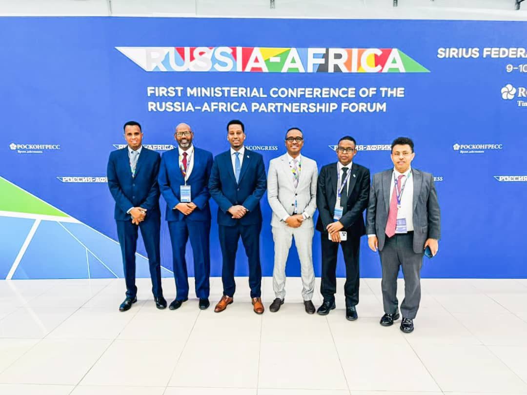 Soomaaliya oo ka qaybgashay Madasha Iskaashiga Ruushka iyo Afrika