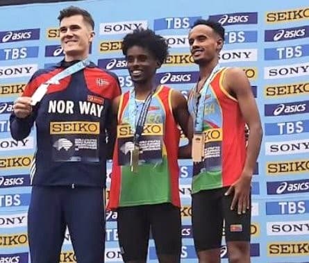 Dawit Seare oo ku guuleystay orodka adduunka ee 5 KM, dhigayna rikoor qaran