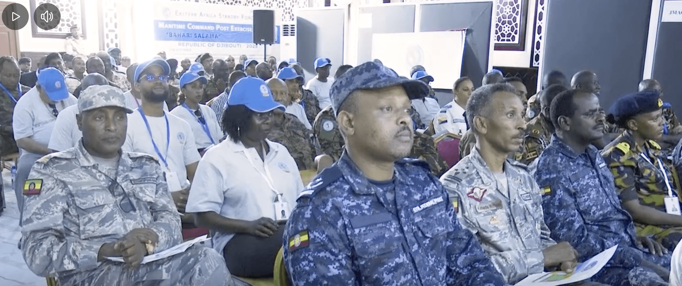 Jabuuti oo Martigelisay Dhoolatuska Ciidamada Heeganka Bariga Afrika ee Badda.