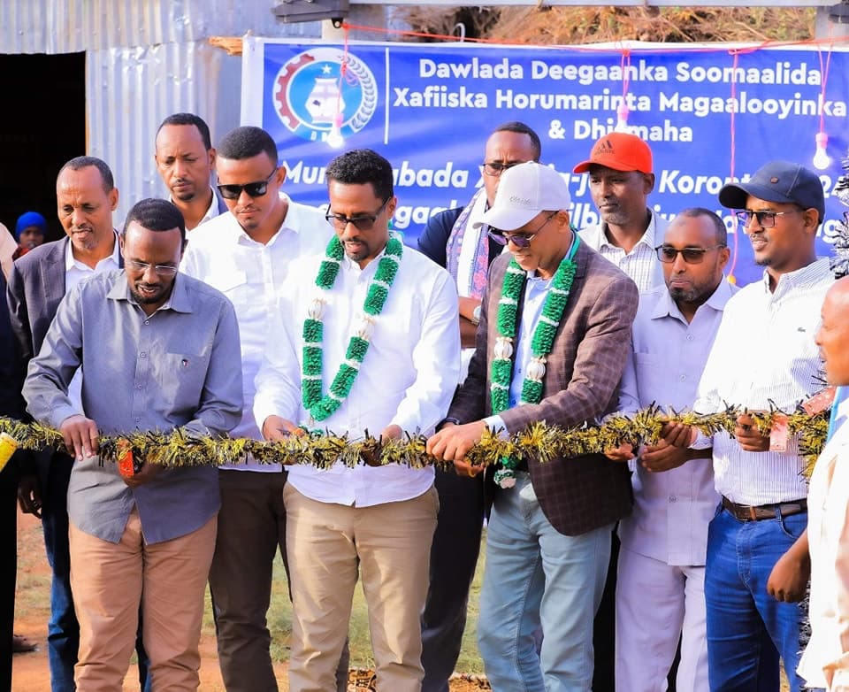 Mashruucyo horumarineed oo laga hirgeliyay dowlad Deegaanka Soomaalida