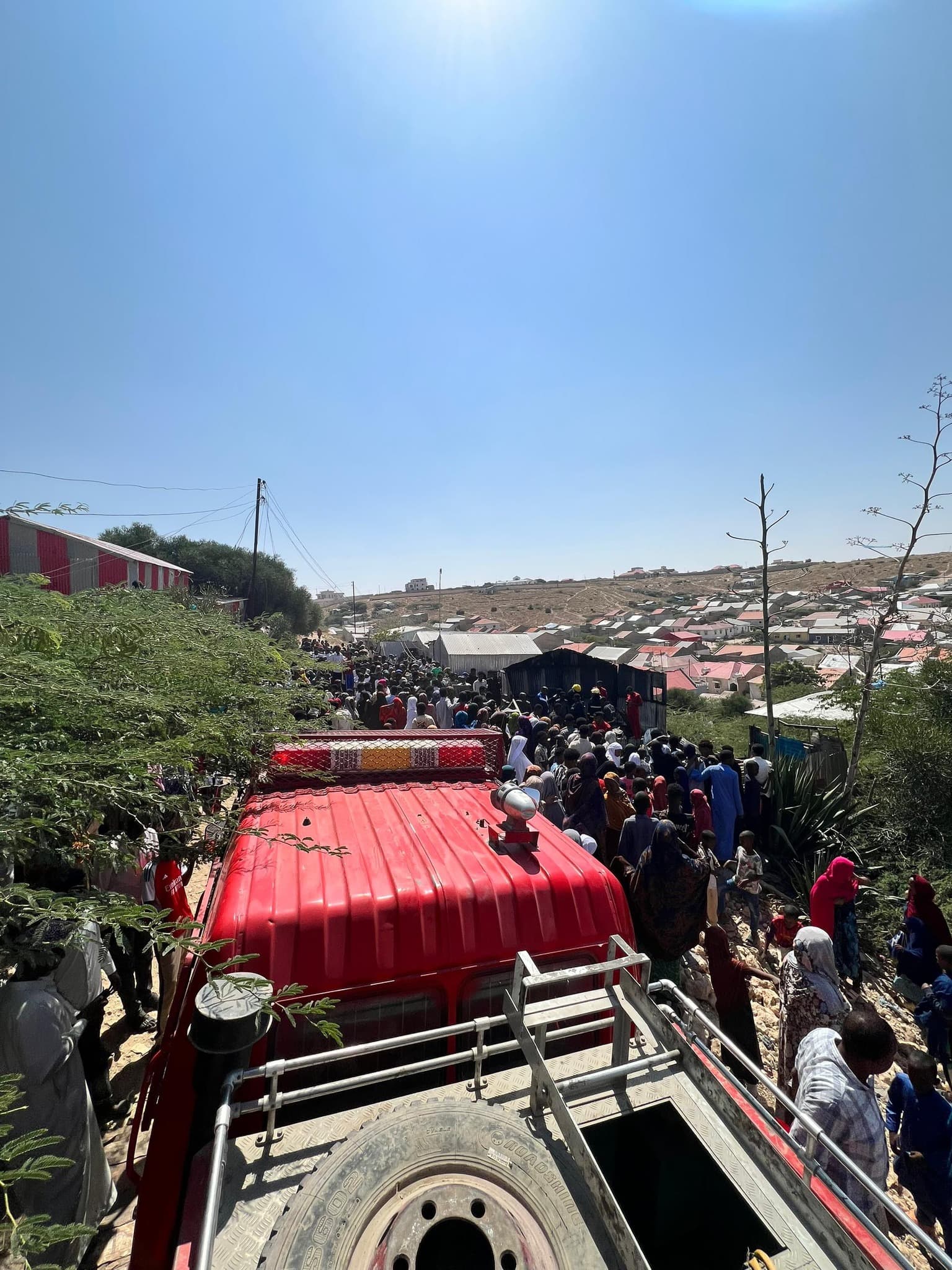 Afar carruur ah oo ku geeriyootay dabka ka kacay Hargeysa