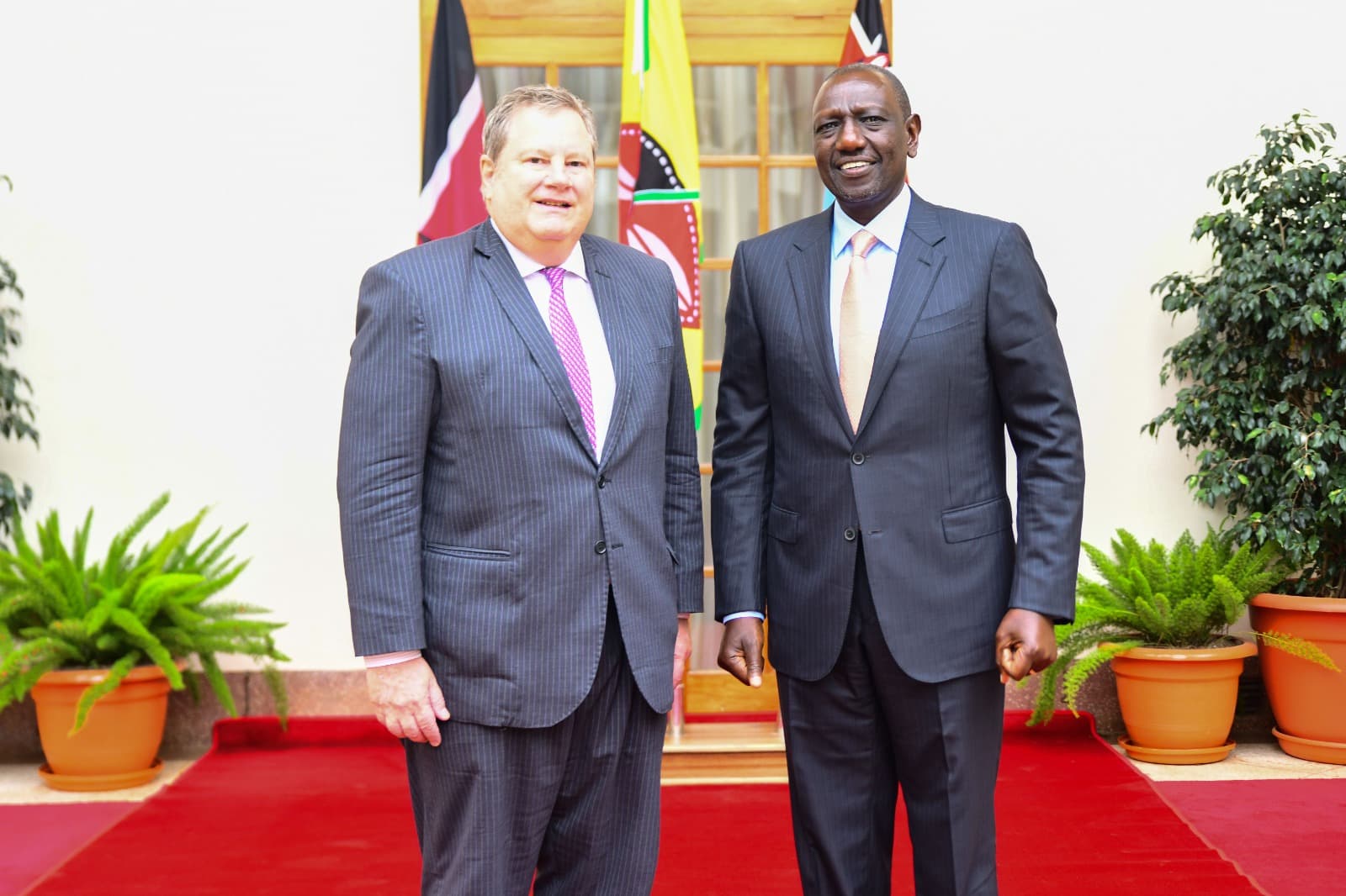 Kenya iyo Maraykanka oo ka wada hadlay nabadda iyo dimoqoraadiyadda